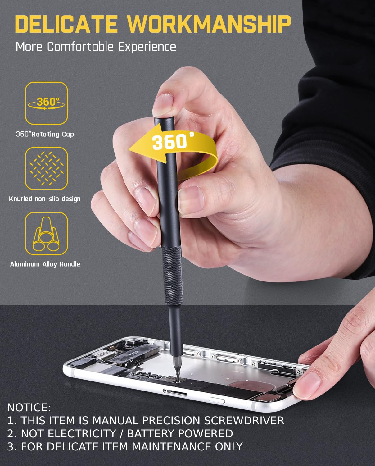 fanttik-e1-max-electric-precision-screwdriver-x5-max-manual-screwdriver-set-52-i image 7