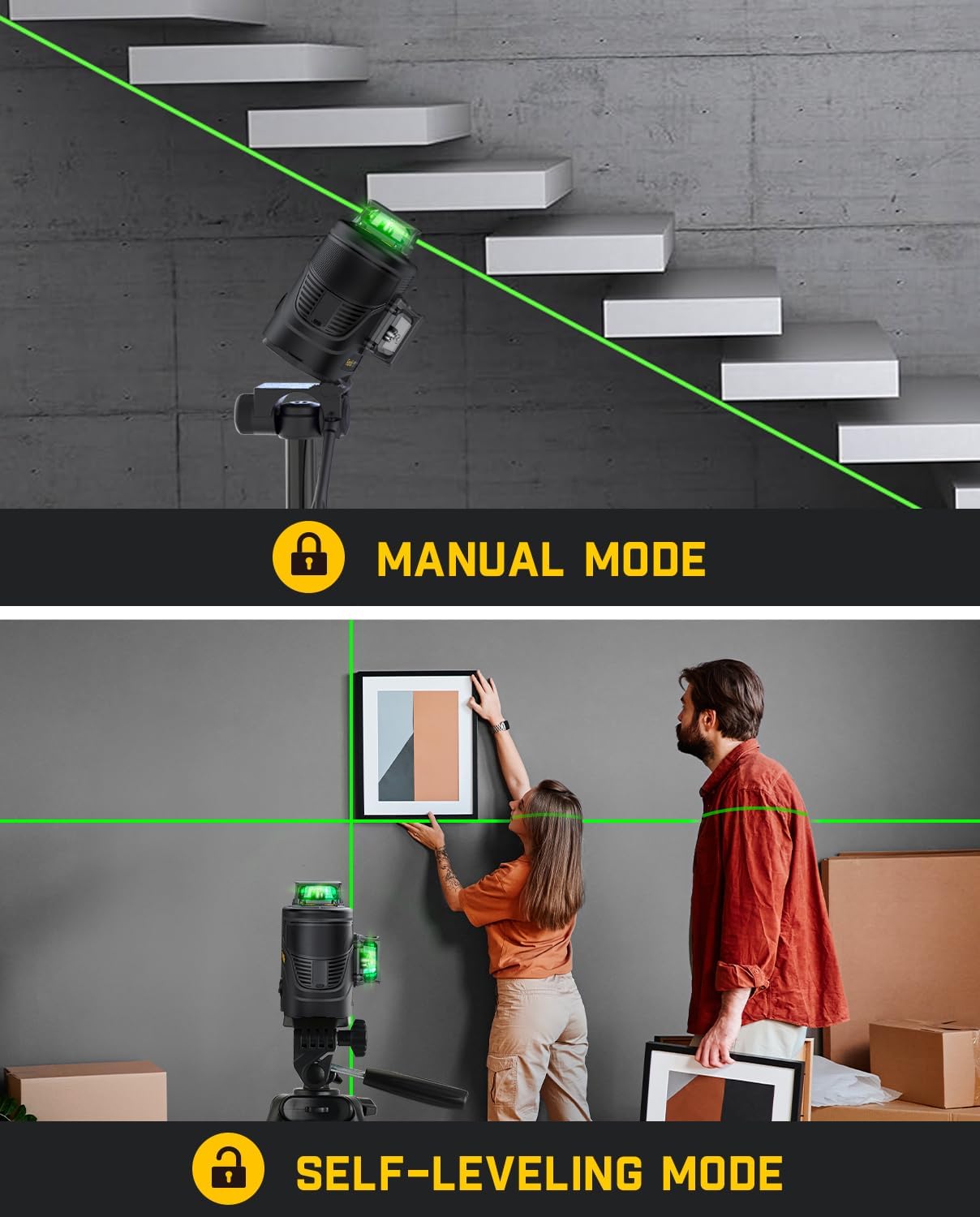 fanttik-d12-plus-3-360-green-laser-level-self-leveling-3d-cross-line-with-5200-m image 7