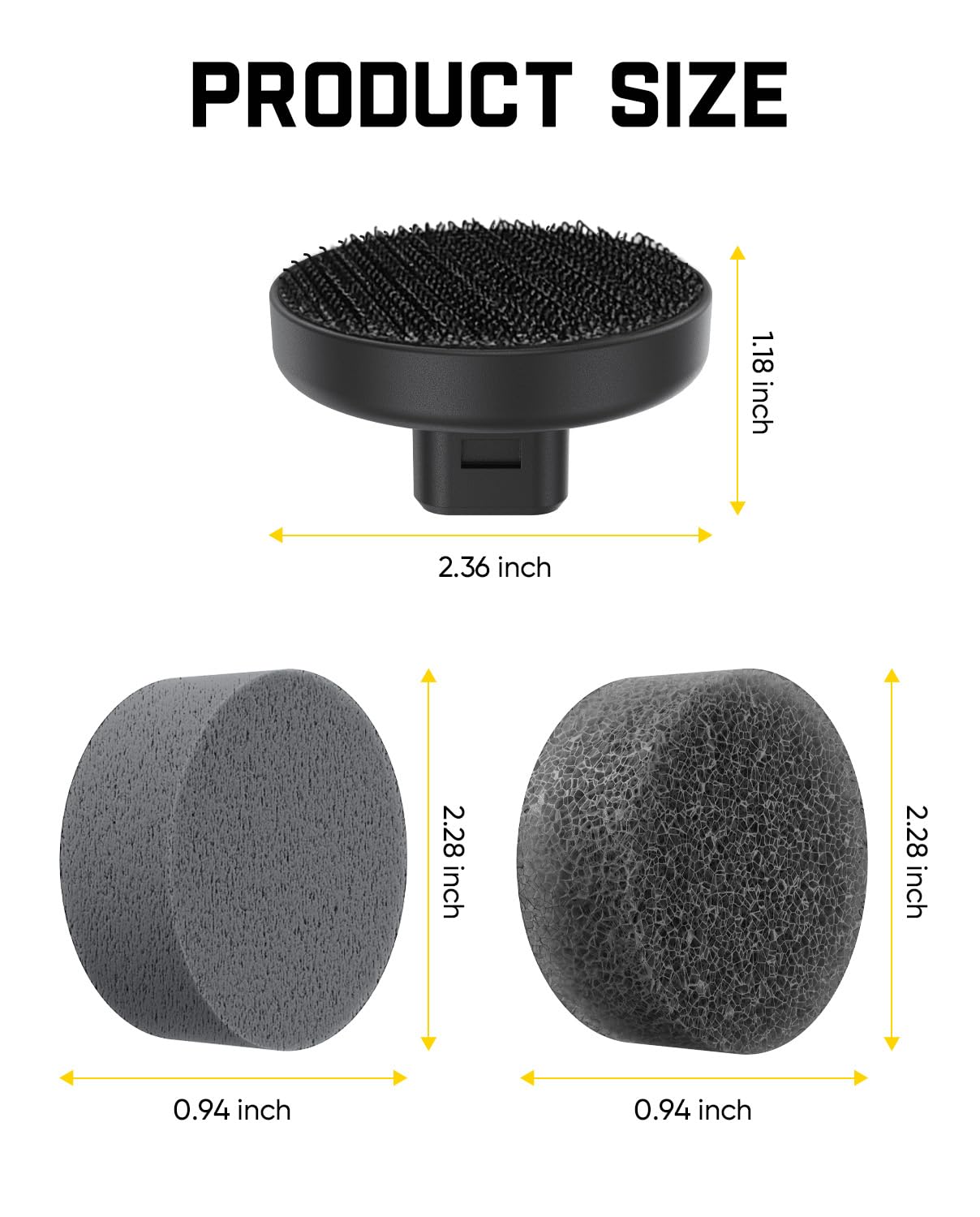 fanttik-7-piece-replacement-pads-for-g9-handy-electric-spin-scrubber image 2