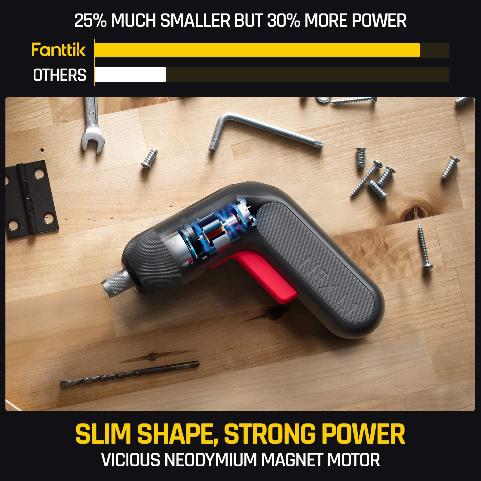 fanttik-nex-l1-pro-cordless-screwdriver-kit-nex-s1-pro-electric-screwdriver-kit image 3