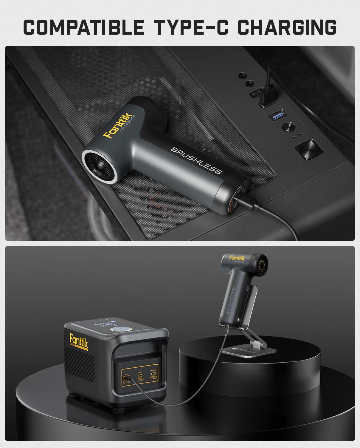 fanttik-b8-ace-electric-air-duster-110000rpm-brushless-motor-2600mah-rechargeabl image 7