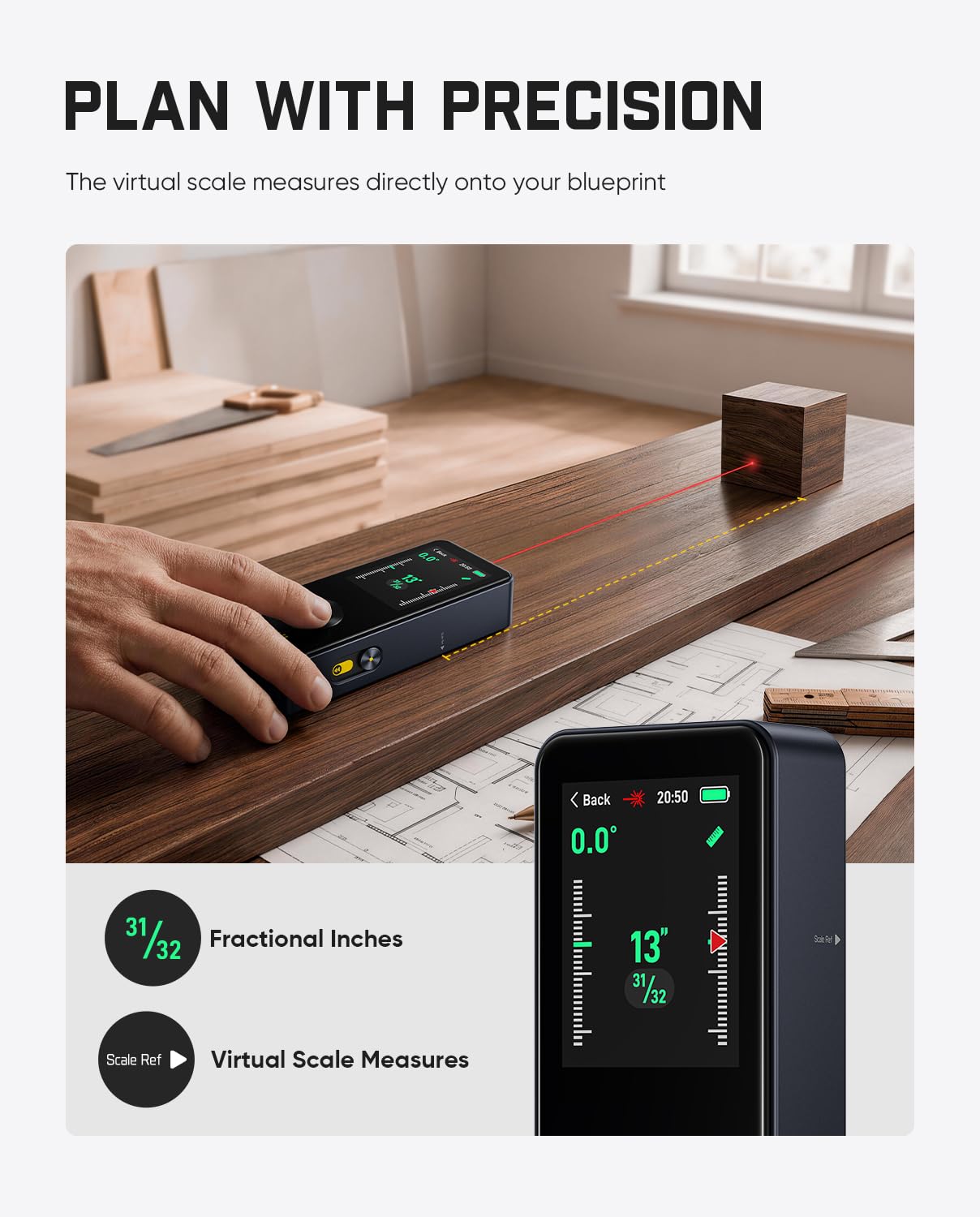 fanttik-neo-a11-pro-165ft-laser-measure-with-touchscreen image 5