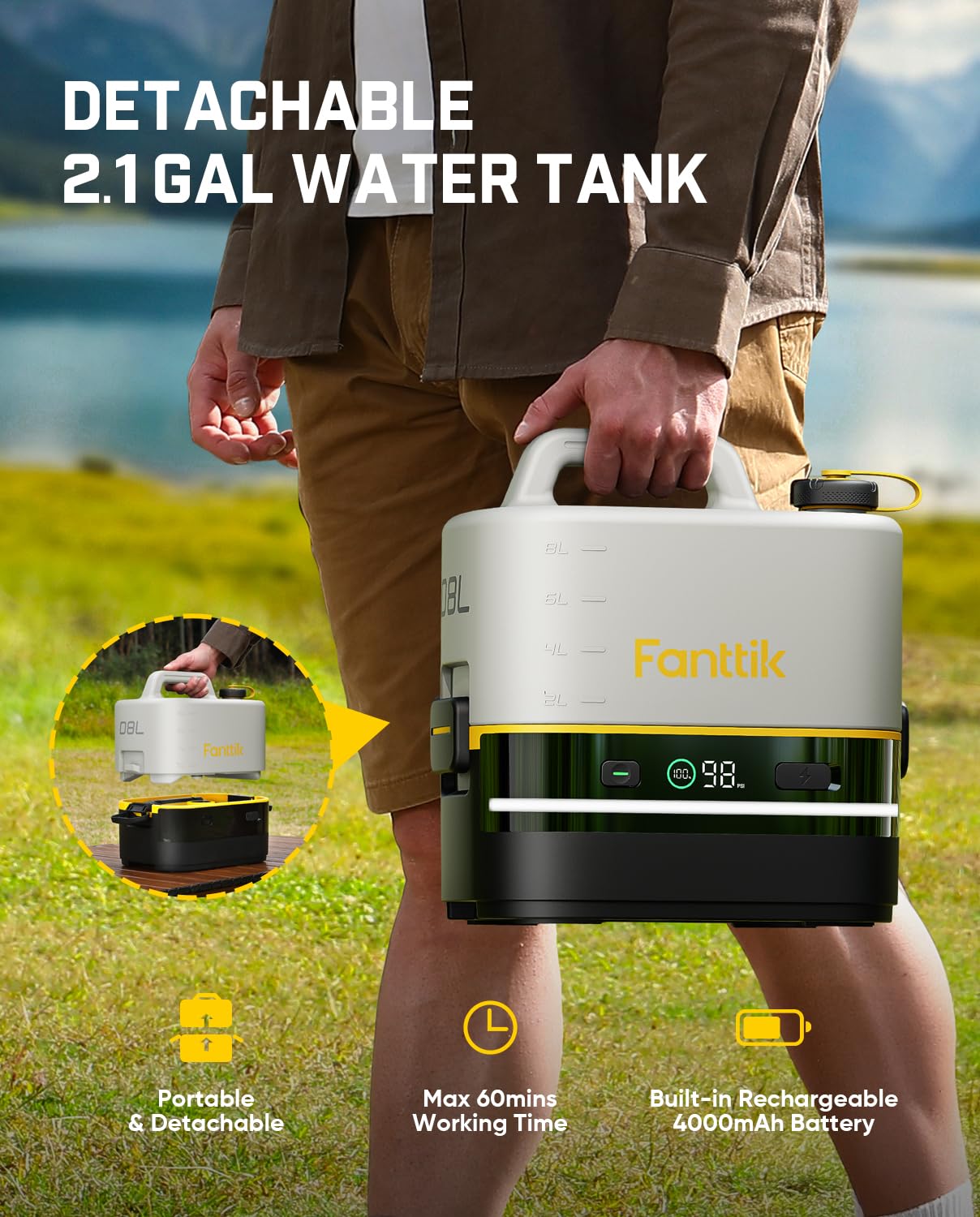 fanntik-nb10-nano-portable-cordless-electric-sprayer-with-2-1gal-tank-led-displa image 2