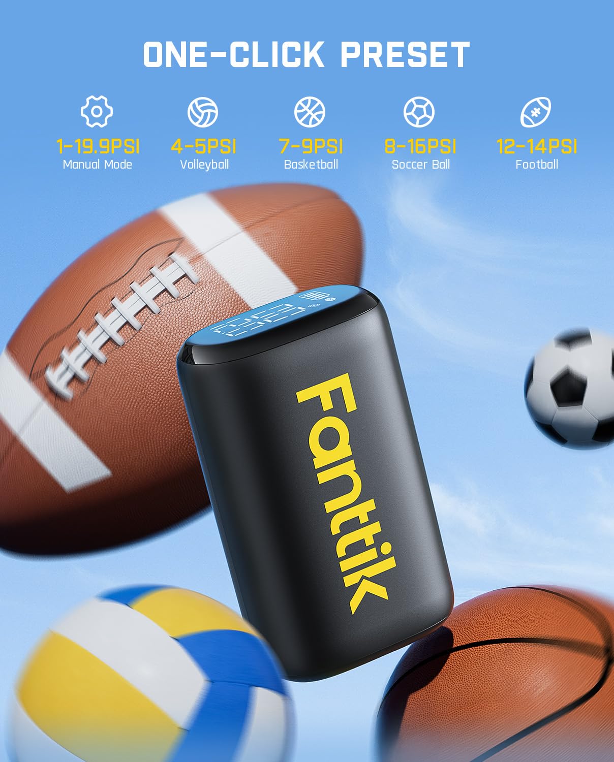 fanttik-x9-nano-electric-ball-pump-with-digital-pressure-gauge-led-display image 2