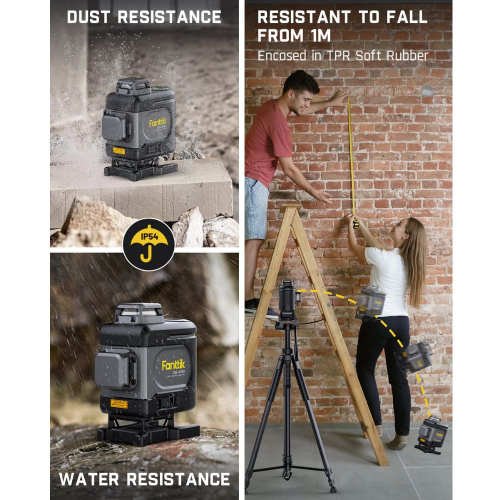fanttik-d16-apex-laser-level-360-cross-line-pulse-mode-rechargeable-for-indoor-o image 8