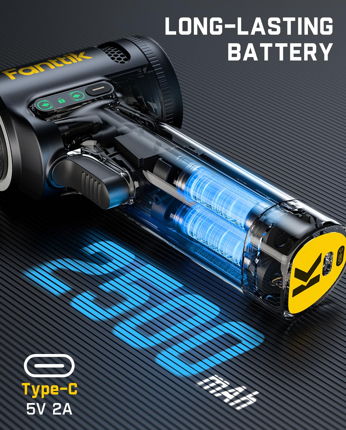 fanttik-k2-ultra-cordless-drill-driver-30-n-m-1250-rpm-tapswitch-2-5ah-battery-t image 8