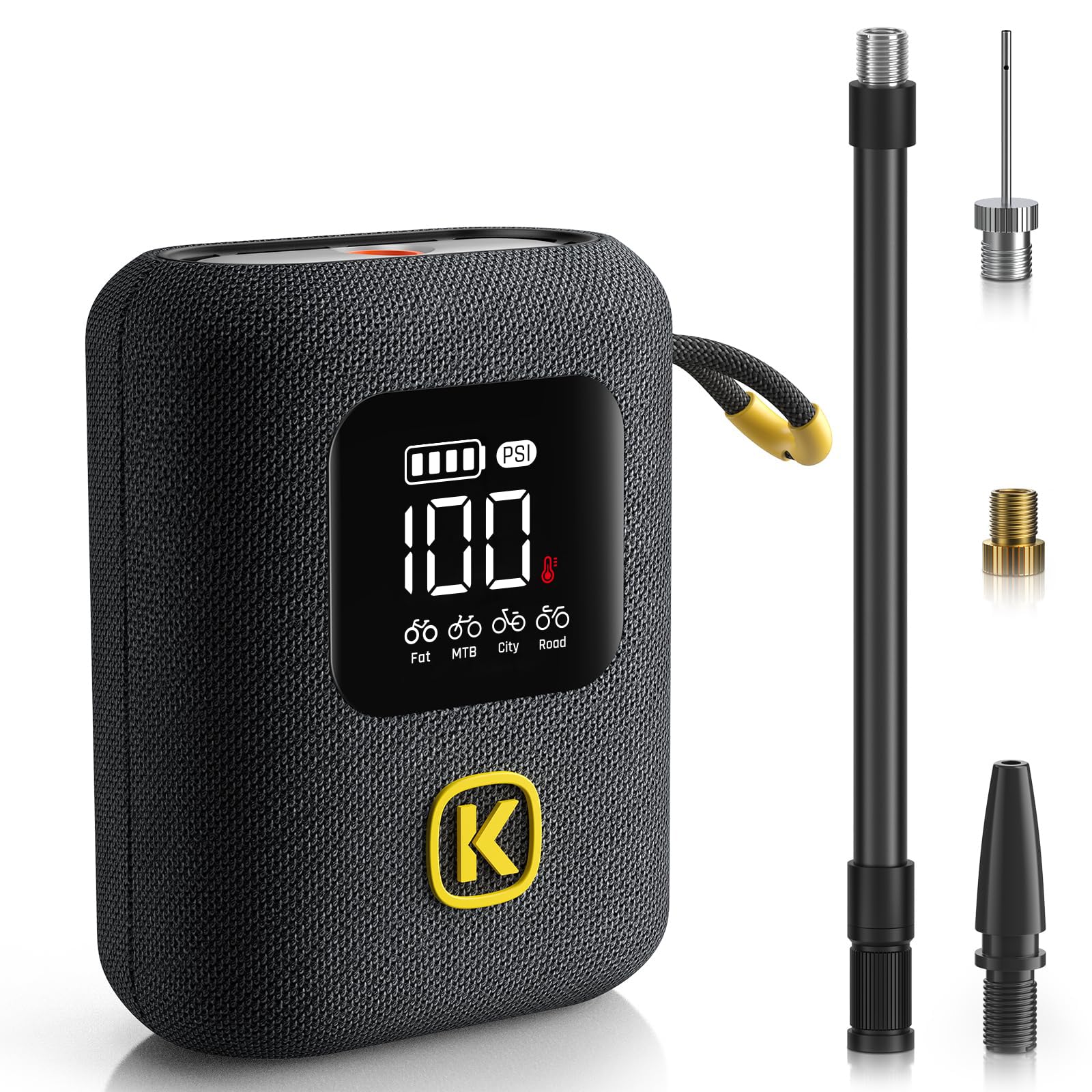 fanttik-x8-ace-bike-pump-150psi-portable-cordless-tire-inflator-with-auto-stop-p image 1