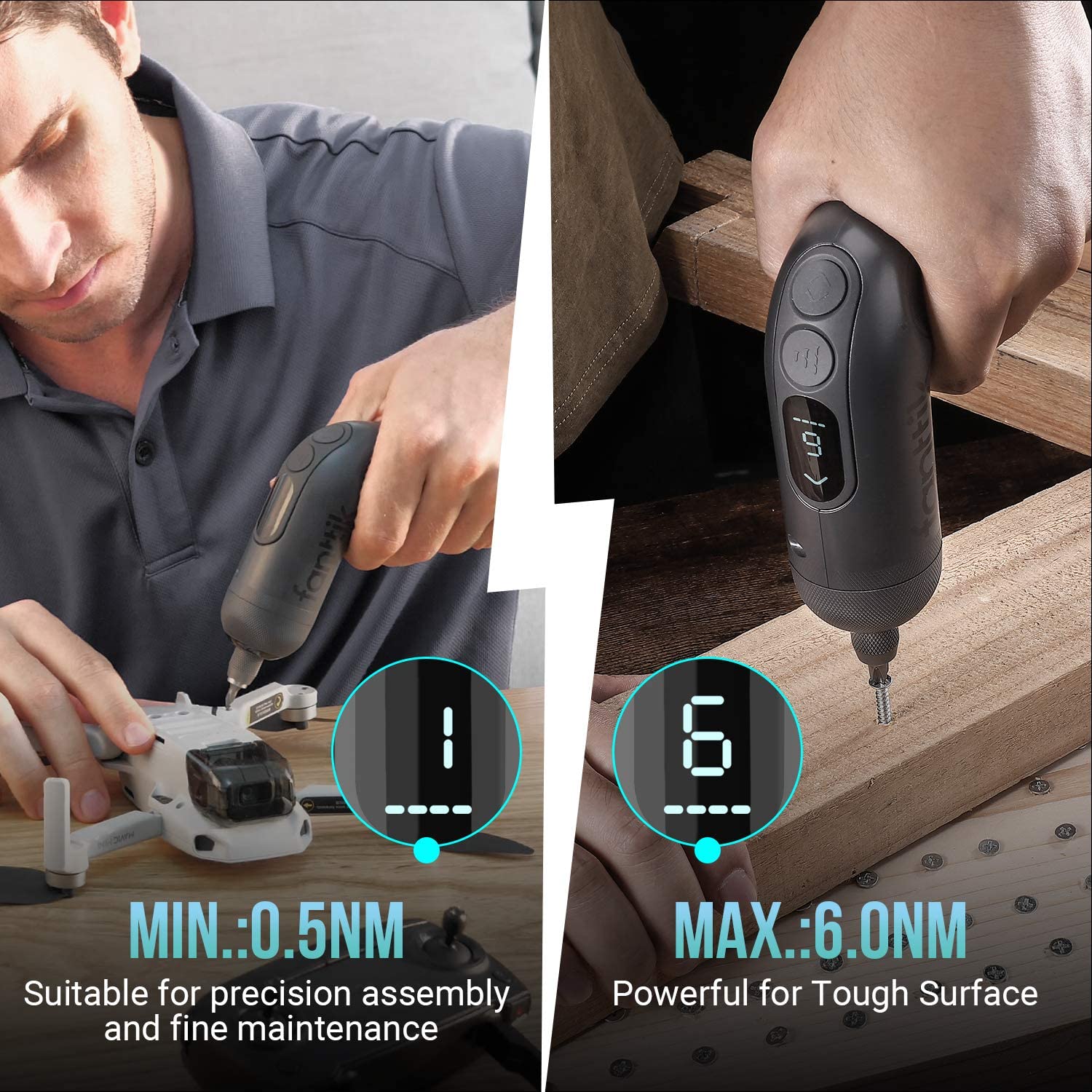 fanttik-nex-l1-pro-electric-screwdriver-6-torque-settings-precision-control image 2
