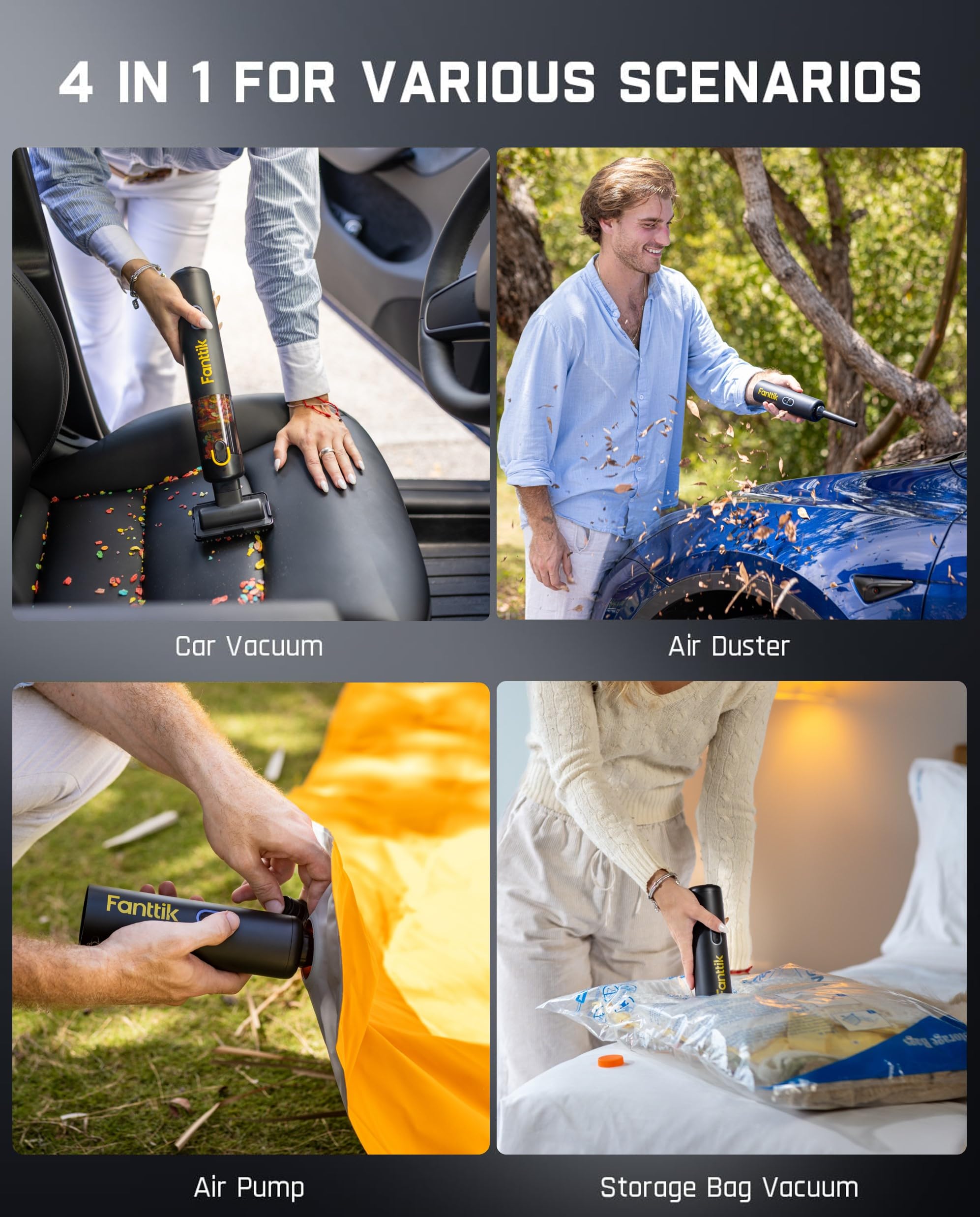 fanttik-slim-v8-apex-4-in-1-portable-mini-cordless-car-vacuum-19000pa-suction-ty image 4