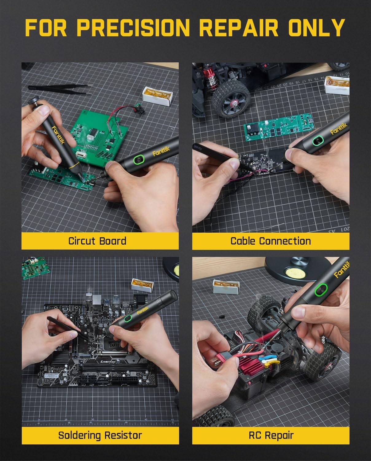 fanttik-t1-max-soldering-iron-kit-e1-max-3-7v-mini-electric-screwdriver-silver image 2