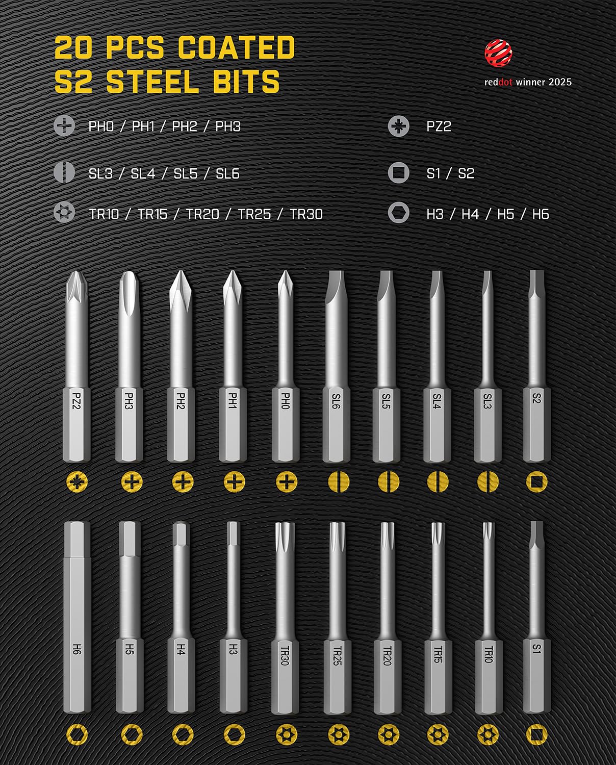 fannttik-s1-apex-electric-screwdriver-pivot-handle-7n-m-torque-2-speed-1-4-hex-s image 8
