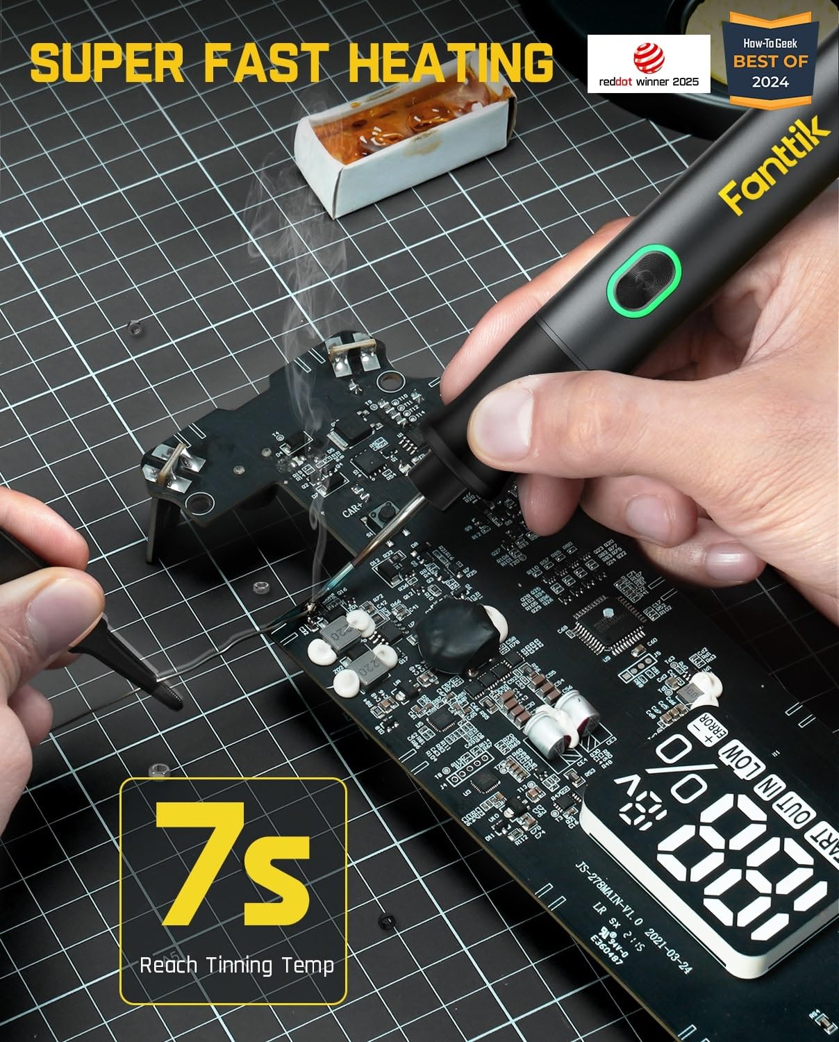 fanttik-t1-max-soldering-iron-kit-cordless-7-sec-fast-heating-390-840-f-auto-sle image 2