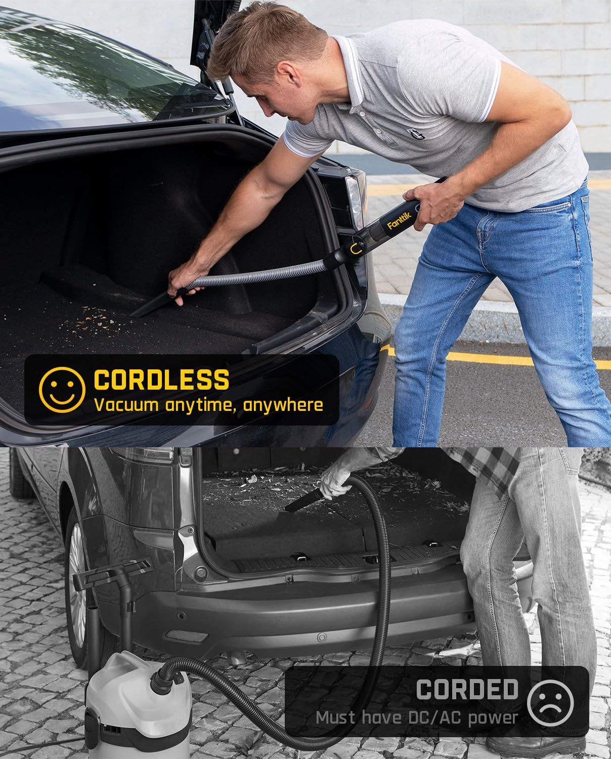 fanttik-slim-v8-mate-cordless-car-vacuum-c8-nano-electric-scissors image 2