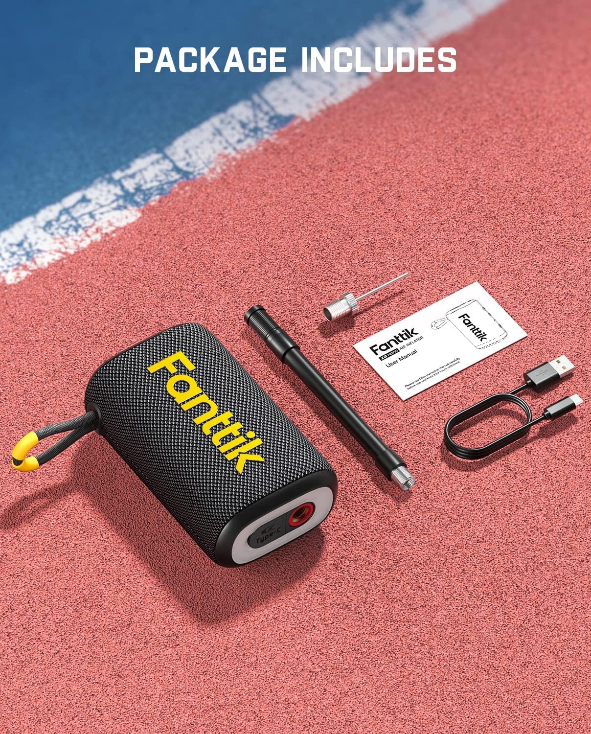 fanttik-x8-nano-electric-ball-pump-ultra-fast-inflation-portable-with-lcd-displa image 7