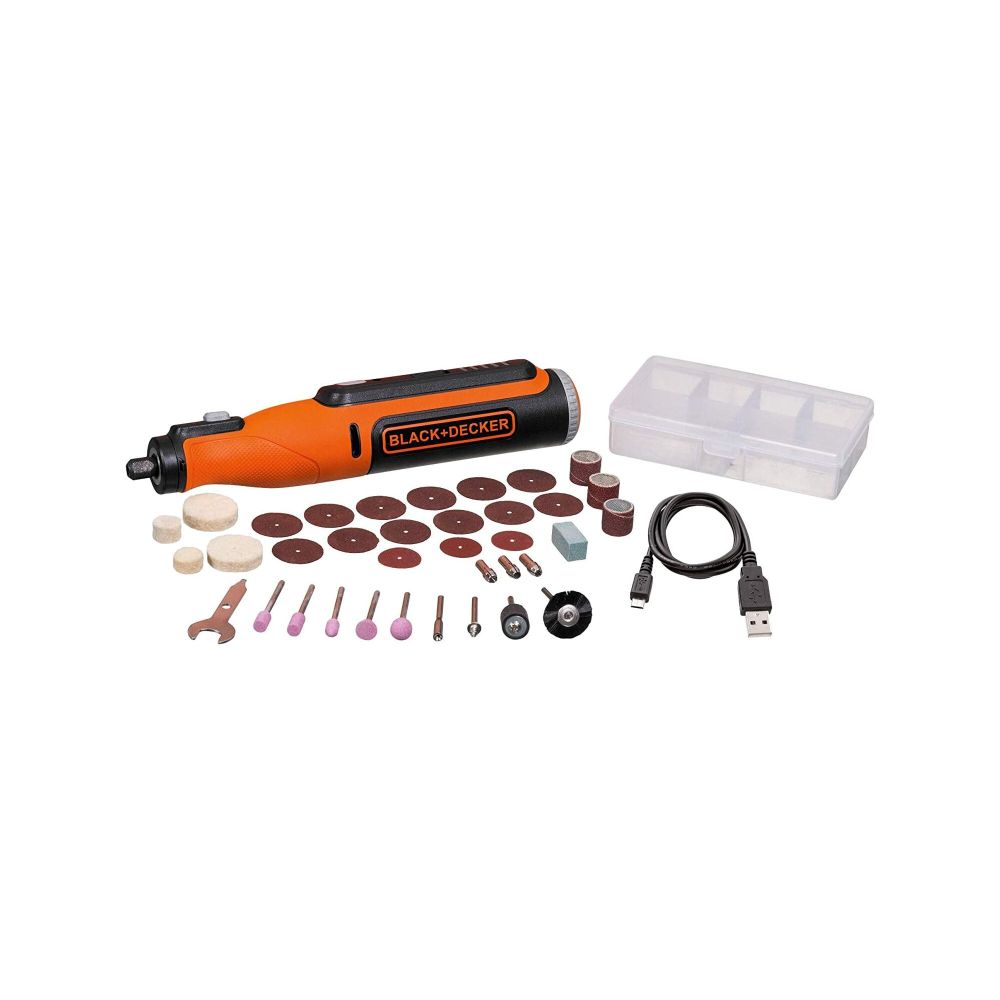 black-decker-8v-max-rotary-tool-with-35-piece-accessory-kit image 1
