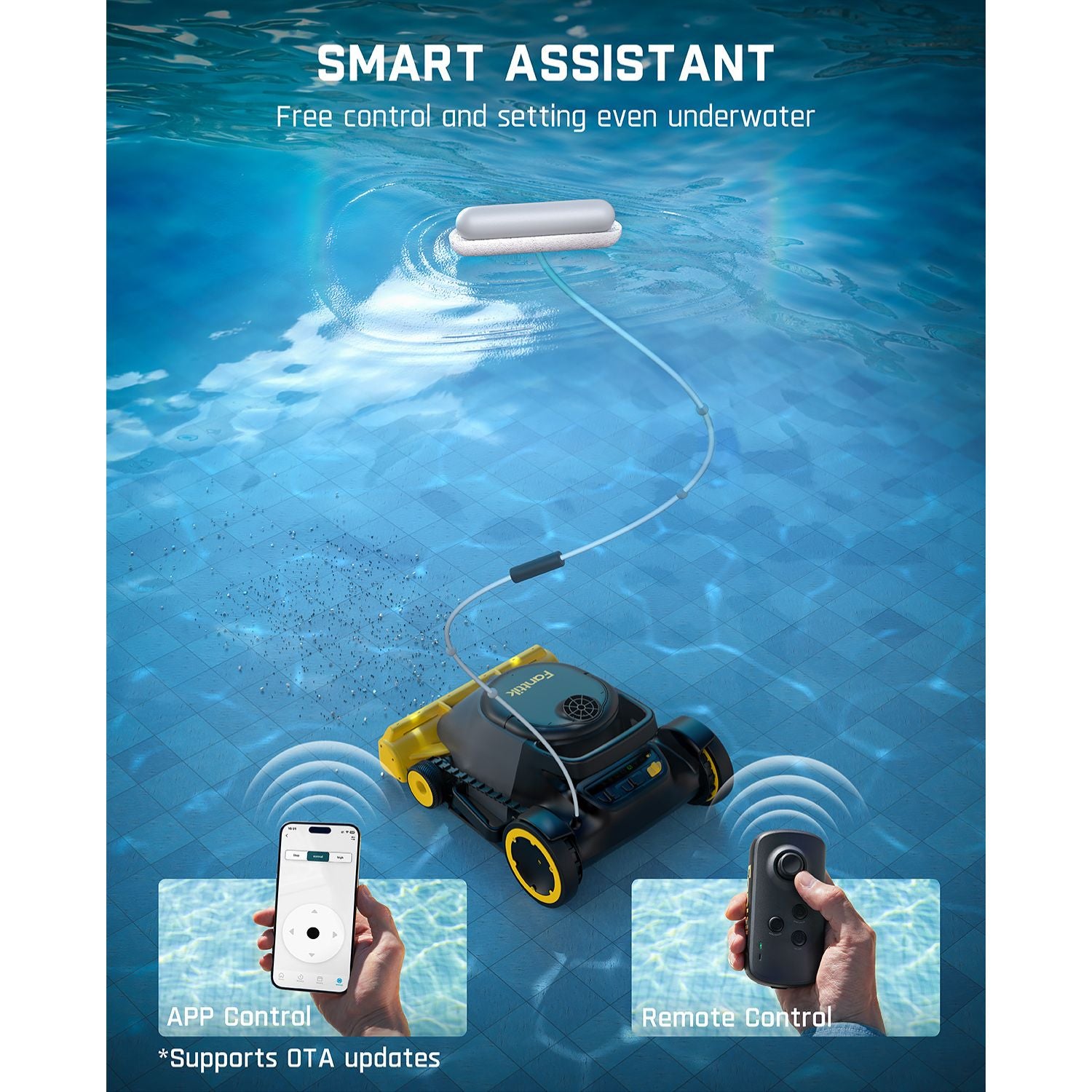 fanttik-aero-x-cordless-robotic-pool-cleaner image 8