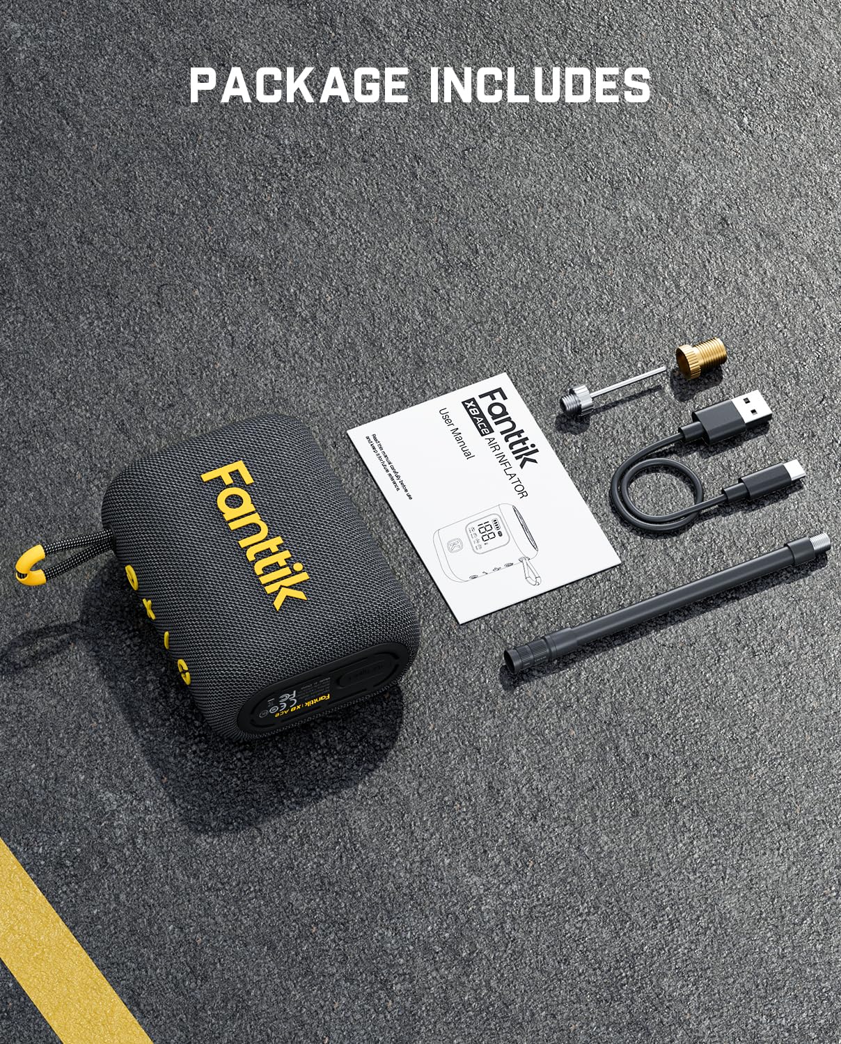 fanttik-x8-ace-bike-pump-150psi-portable-cordless-tire-inflator-with-auto-stop-p image 6