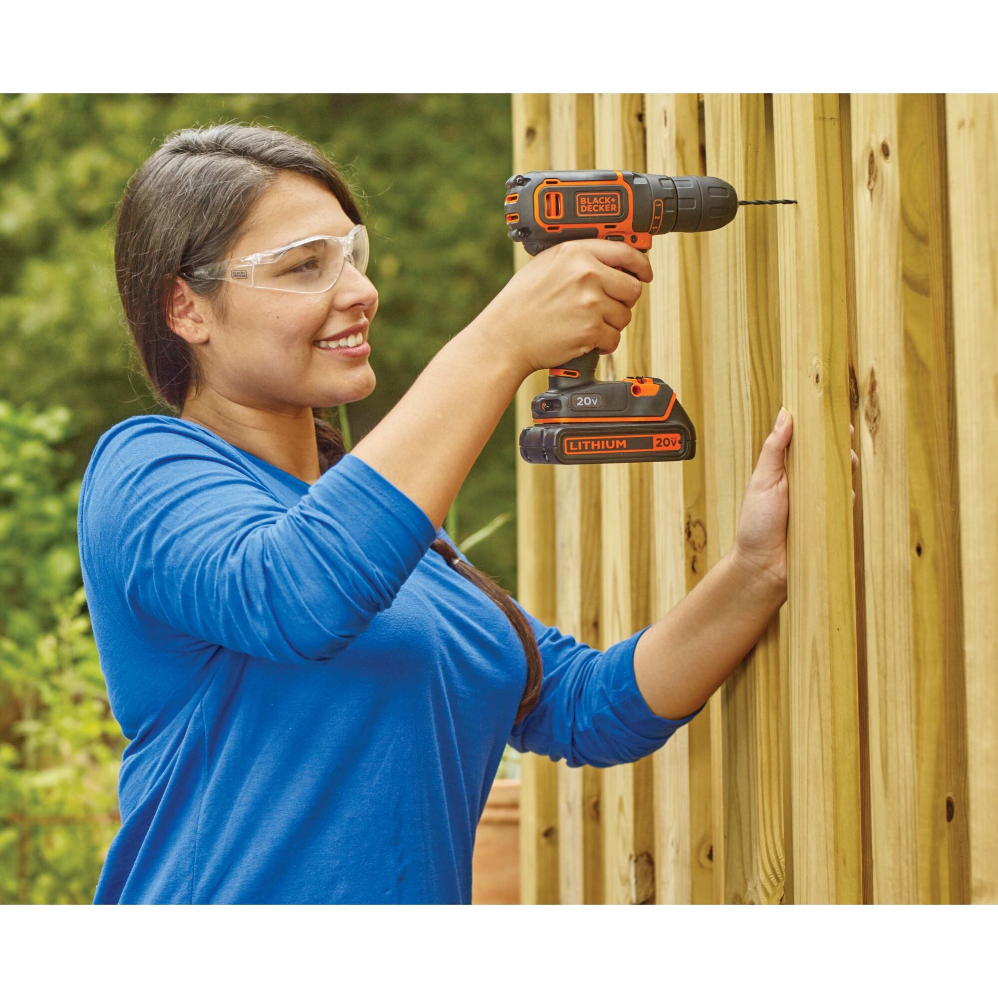 black-decker-20v-max-powerconnect-cordless-3-8-inch-drill-driver-kit image 2