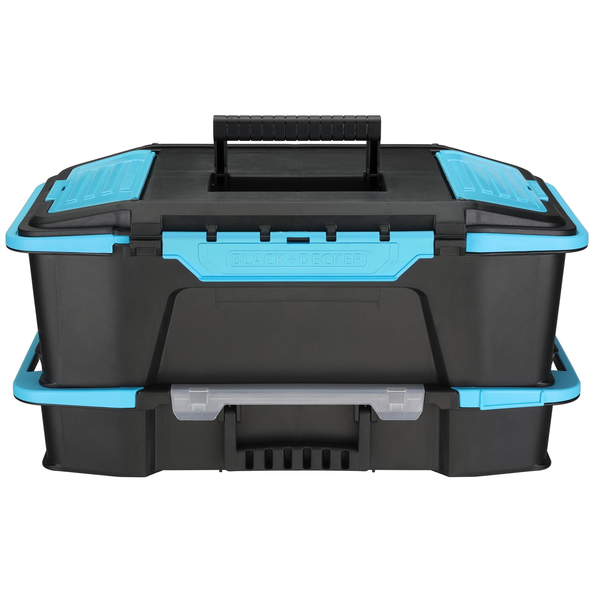 black-decker-19-inch-2-in-1-stackable-storage-caddy-and-organizer image 1