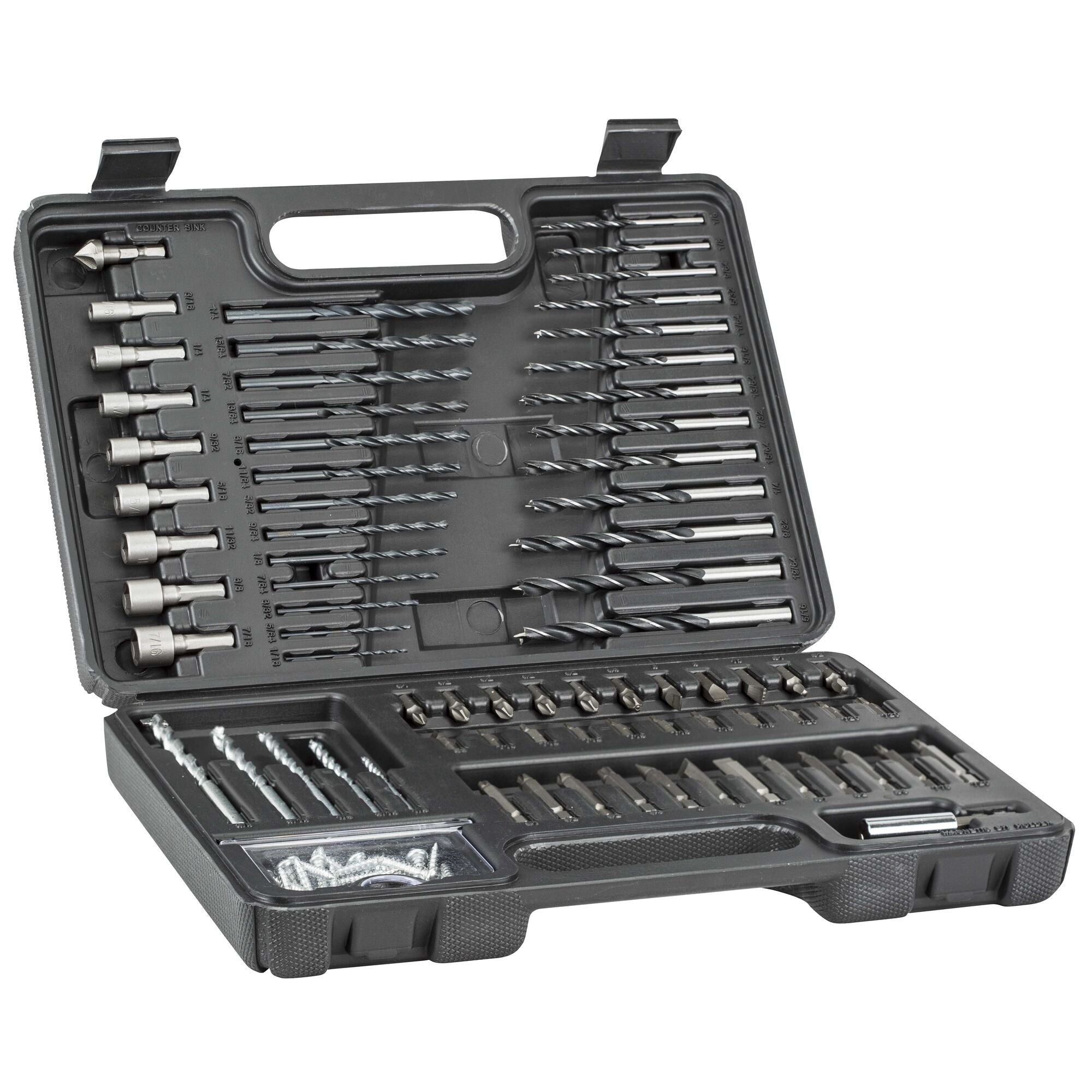 black-decker-screwdriver-bit-set-drill-bit-set-109-piece image 1