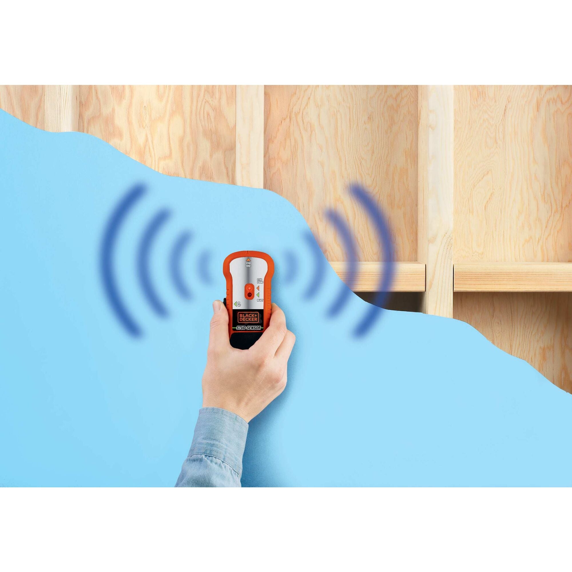 black-decker-wood-stud-finder-with-sensor-lights-and-sound image 2