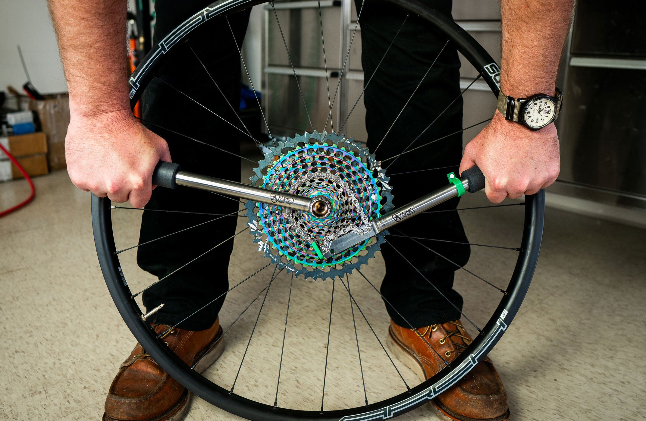 abbey-bike-tools-shop-crombie-extended-cassette-lockring-tool-with-esi-grip image 2