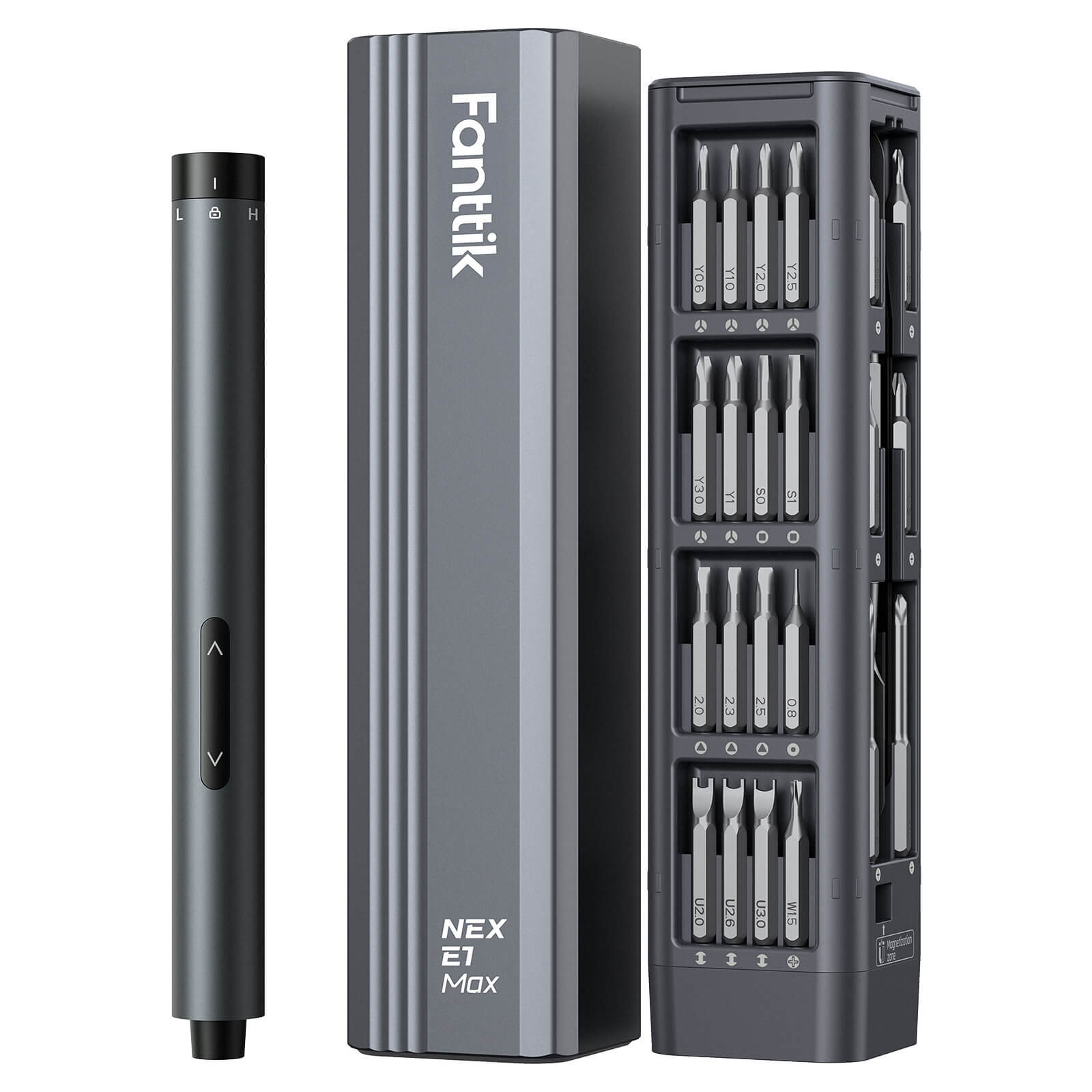 fanttik-e1-max-precision-electric-screwdriver-usb-c-rechargeable-56-piece-kit image 1