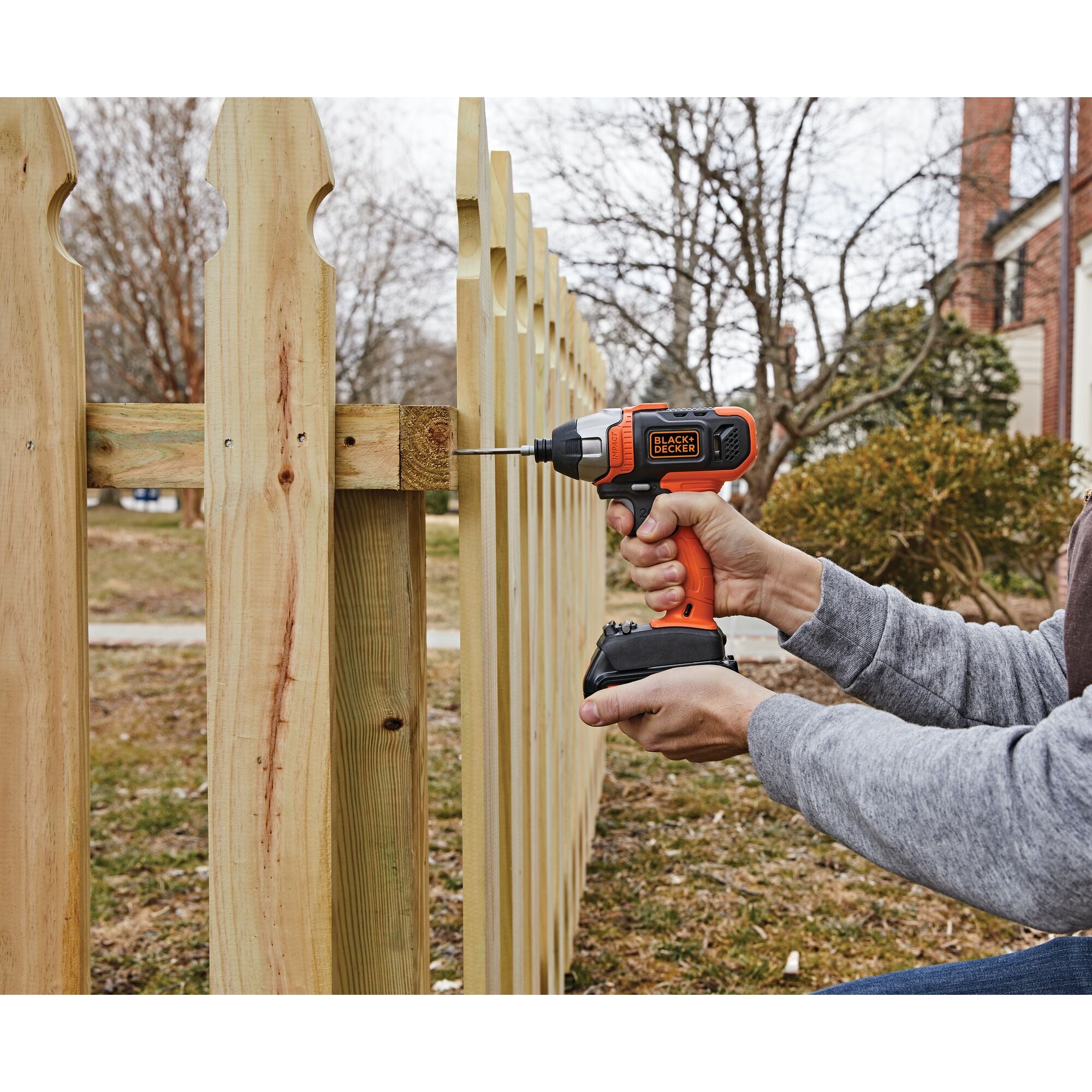black-decker-20v-max-powerconnect-cordless-impact-driver-with-fastening-bit-batt image 2