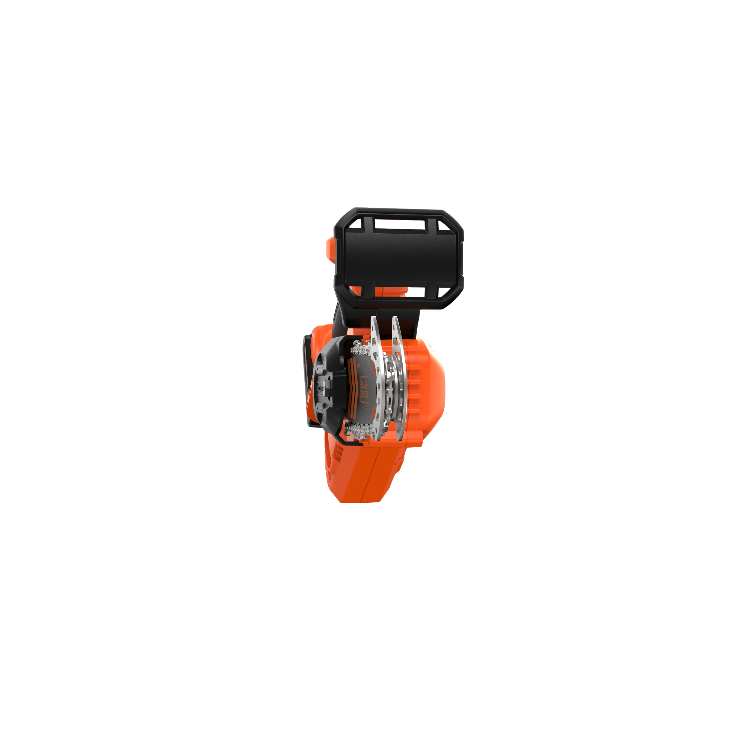 black-decker-20v-max-powerconnect-cordless-6-inch-pruning-chainsaw-kit-battery-c image 5