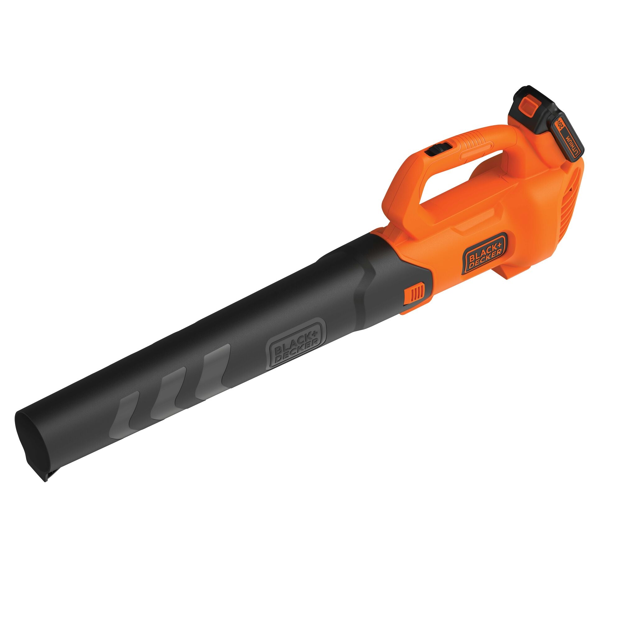 black-decker-20v-max-powerconnect-cordless-axial-leaf-blower-and-string-trimmer- image 2