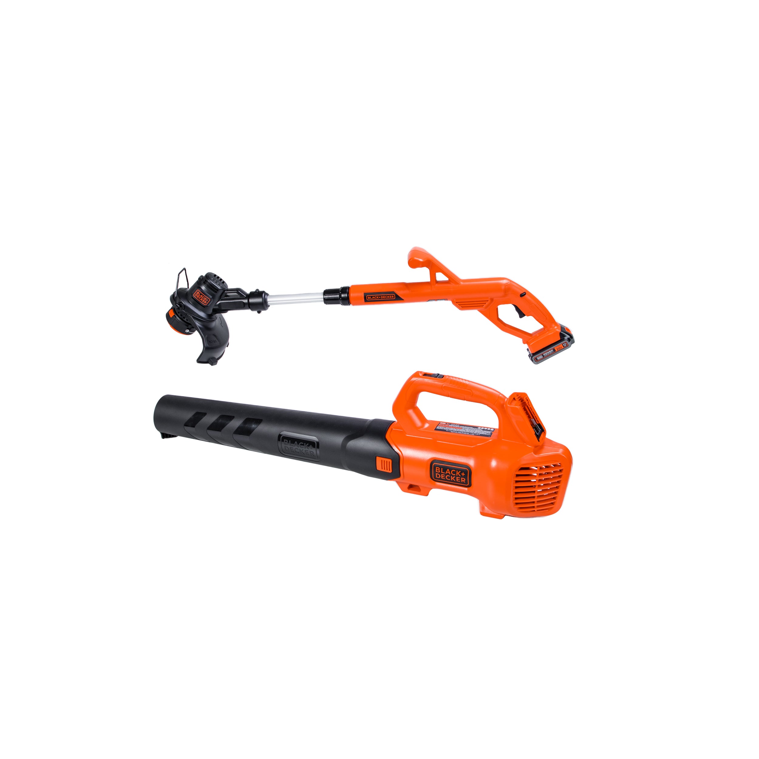 black-decker-20v-max-powerconnect-cordless-axial-leaf-blower-and-string-trimmer- image 5