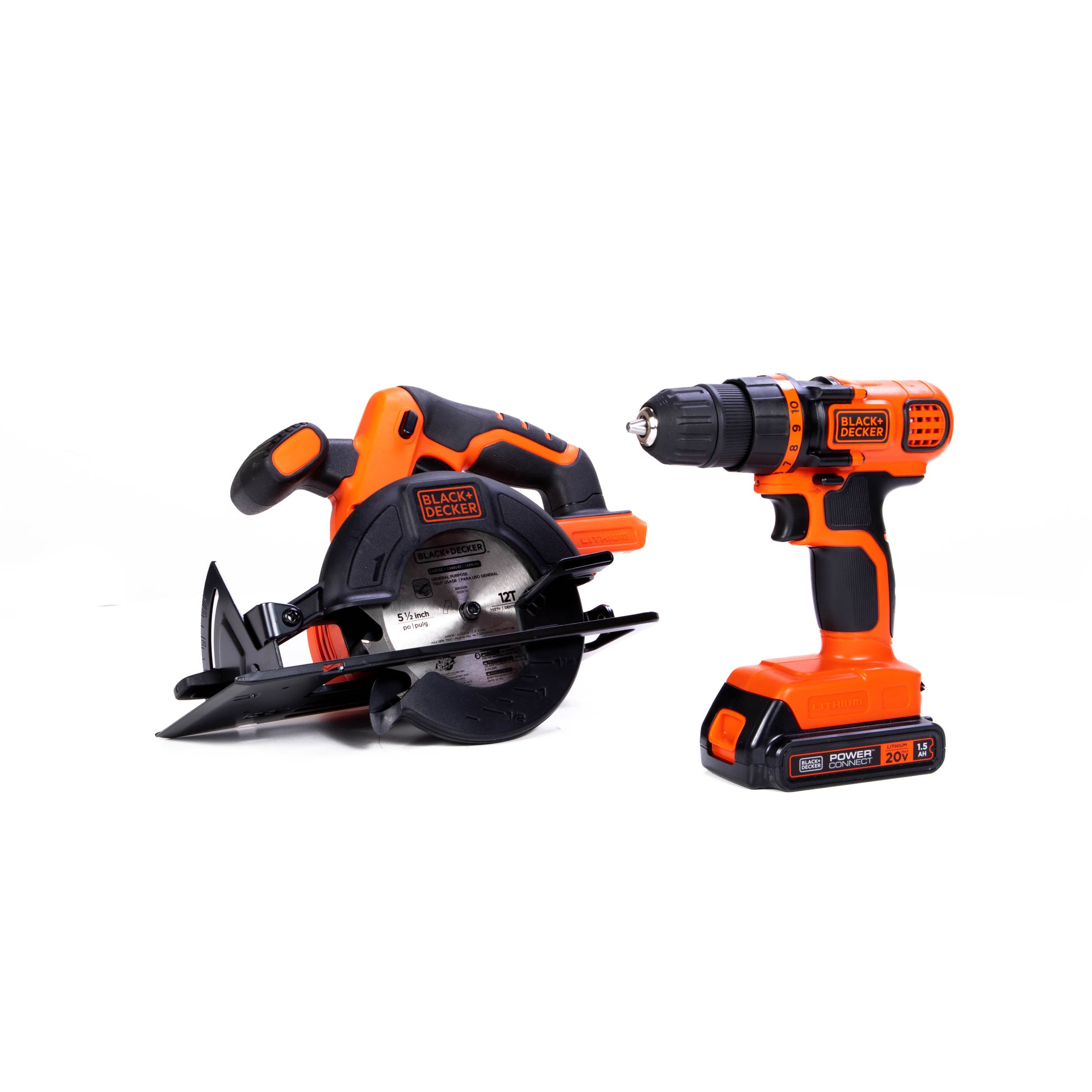black-decker-20v-max-powerconnect-cordless-drill-driver-and-circular-saw-combo-k-2 image 3
