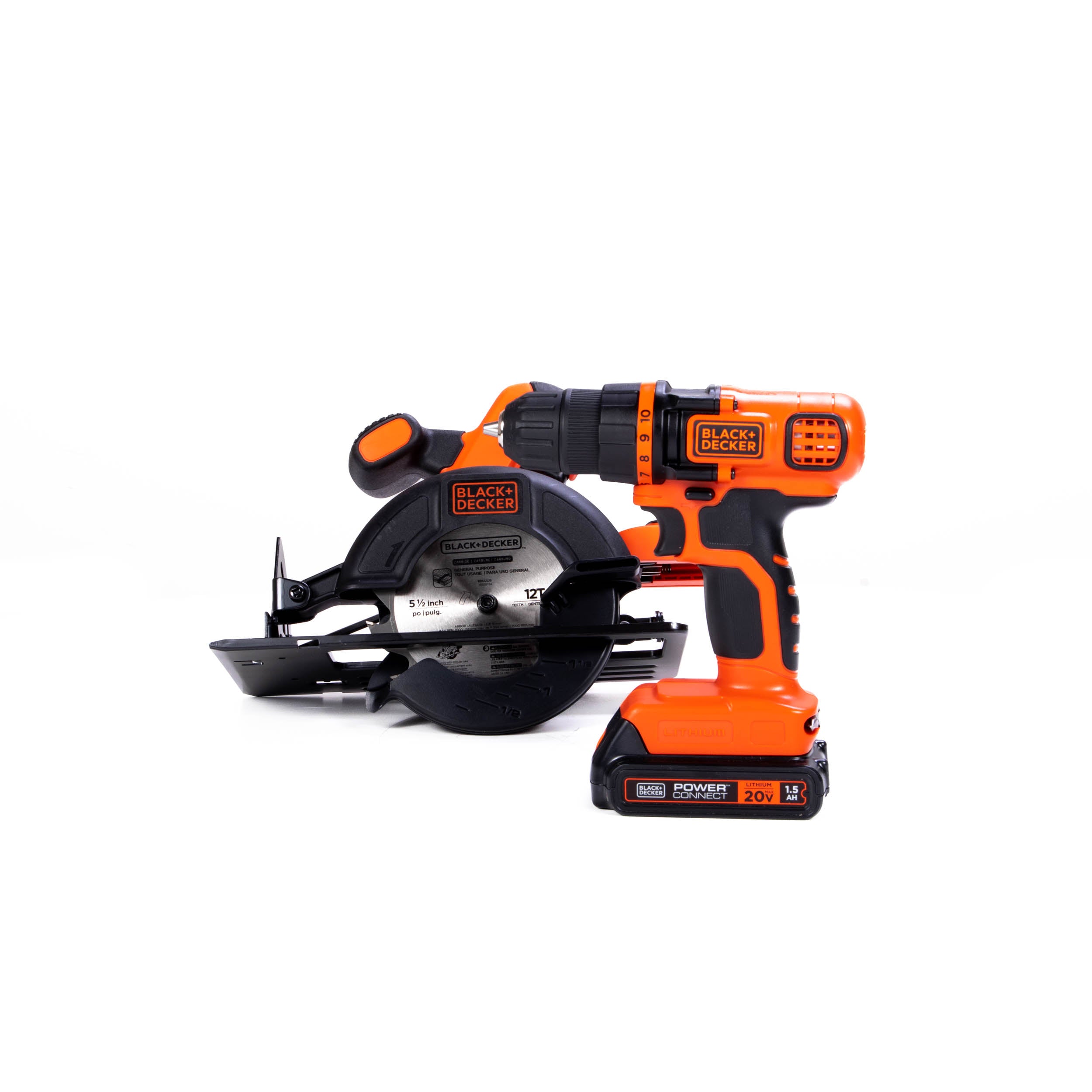 black-decker-20v-max-powerconnect-cordless-drill-driver-and-circular-saw-combo-k-2 image 6