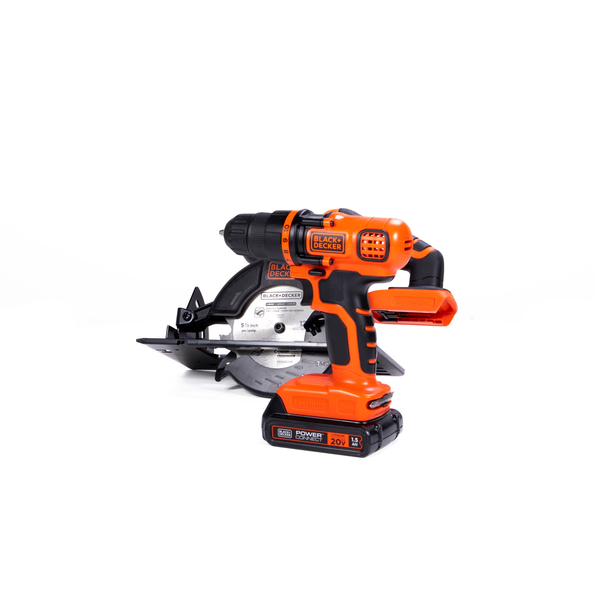 black-decker-20v-max-powerconnect-cordless-drill-driver-and-circular-saw-combo-k-2 image 8