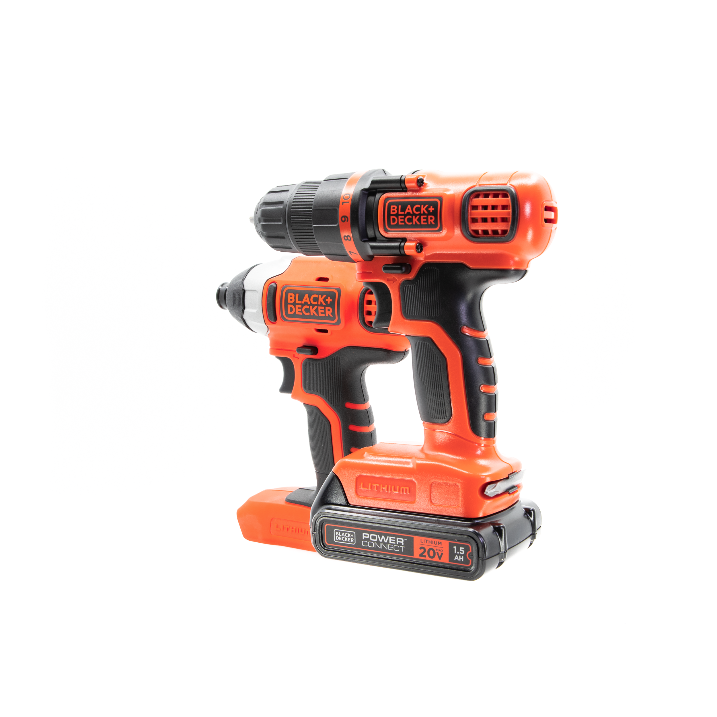 black-decker-20v-max-powerconnect-cordless-drill-and-impact-driver-combo-kit-bat image 5