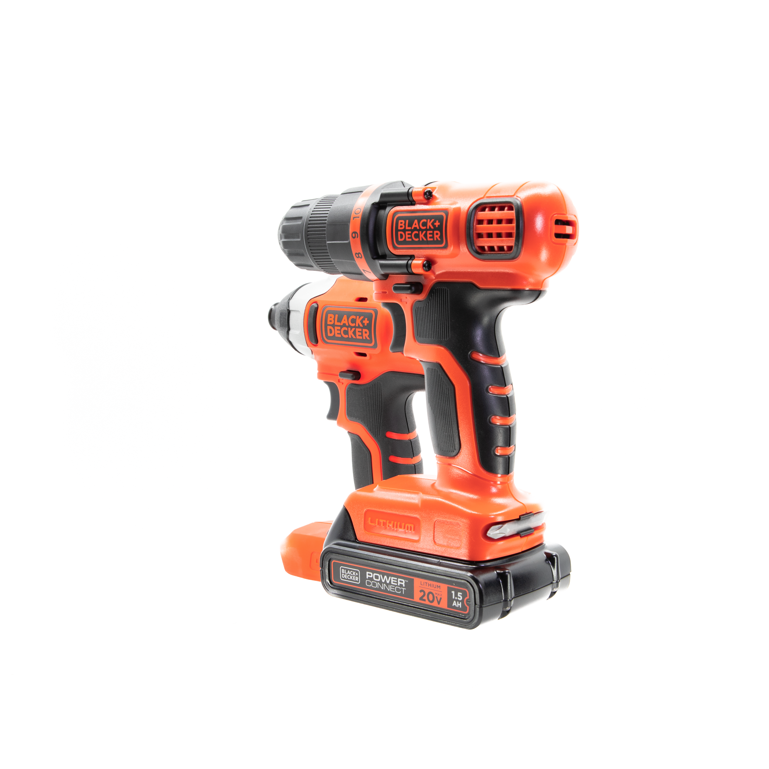 black-decker-20v-max-powerconnect-cordless-drill-and-impact-driver-combo-kit-bat image 6