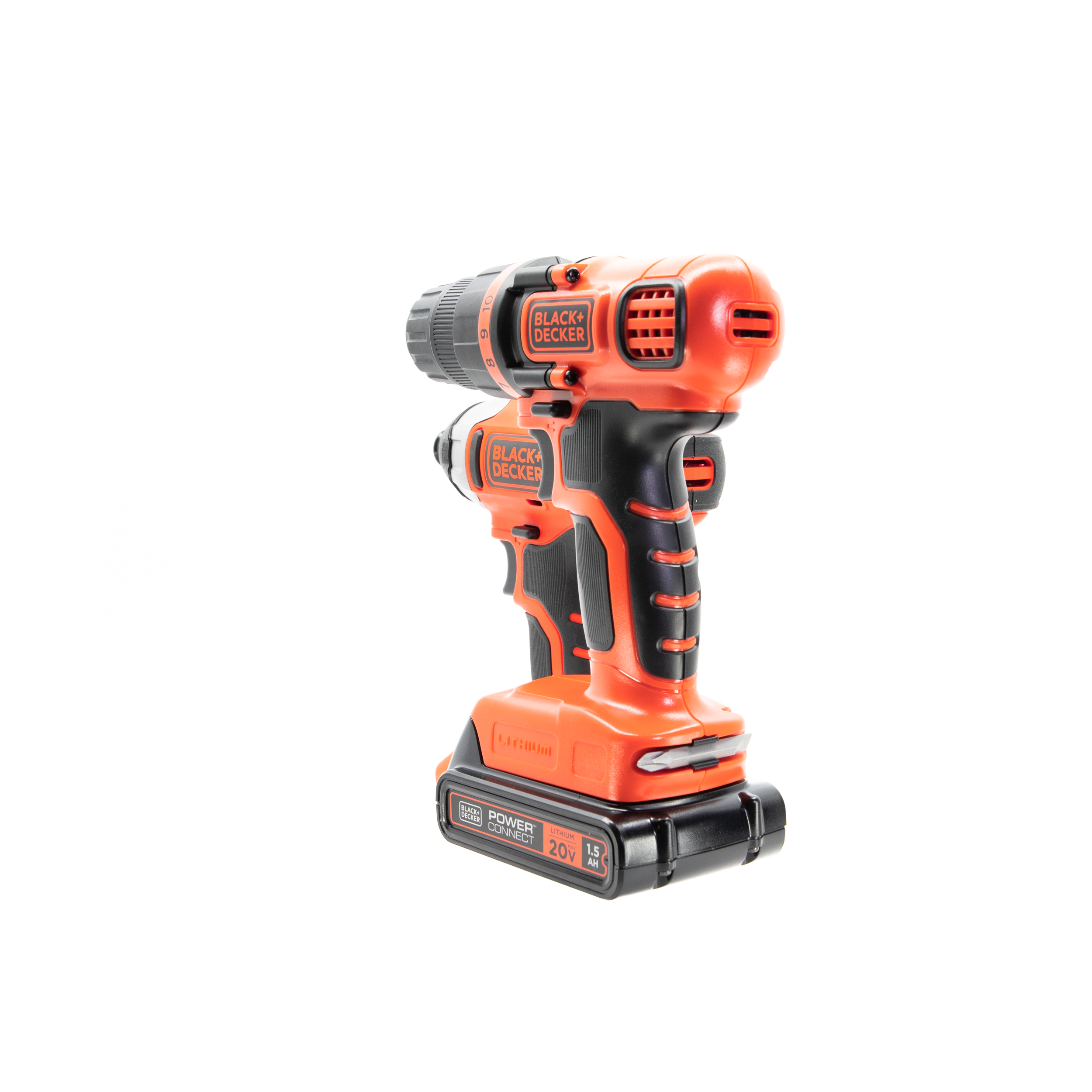 black-decker-20v-max-powerconnect-cordless-drill-and-impact-driver-combo-kit-bat image 7