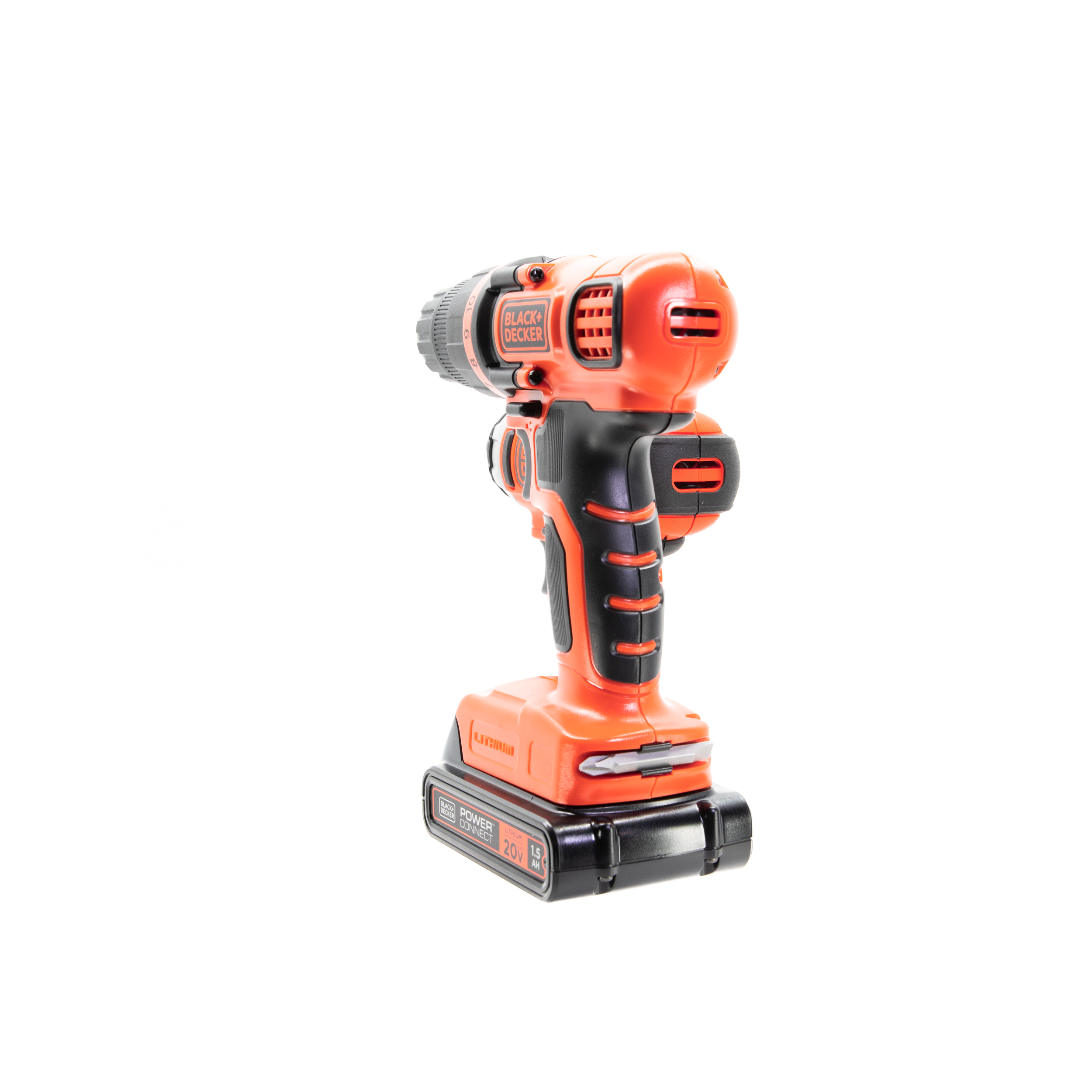 black-decker-20v-max-powerconnect-cordless-drill-and-impact-driver-combo-kit-bat image 8