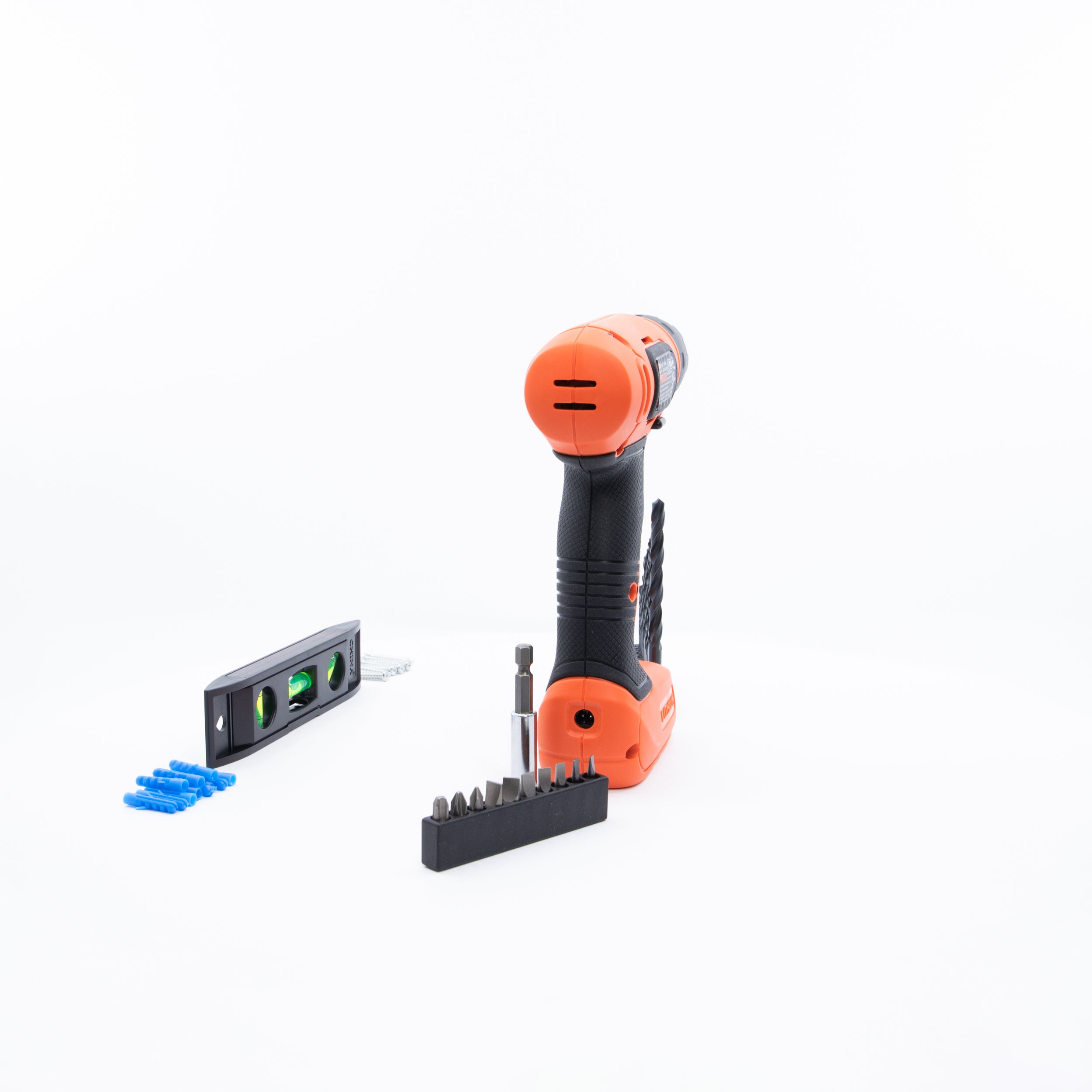 black-decker-8v-max-cordless-drill-43-piece-home-decor-project-kit-compact-usb-r image 5