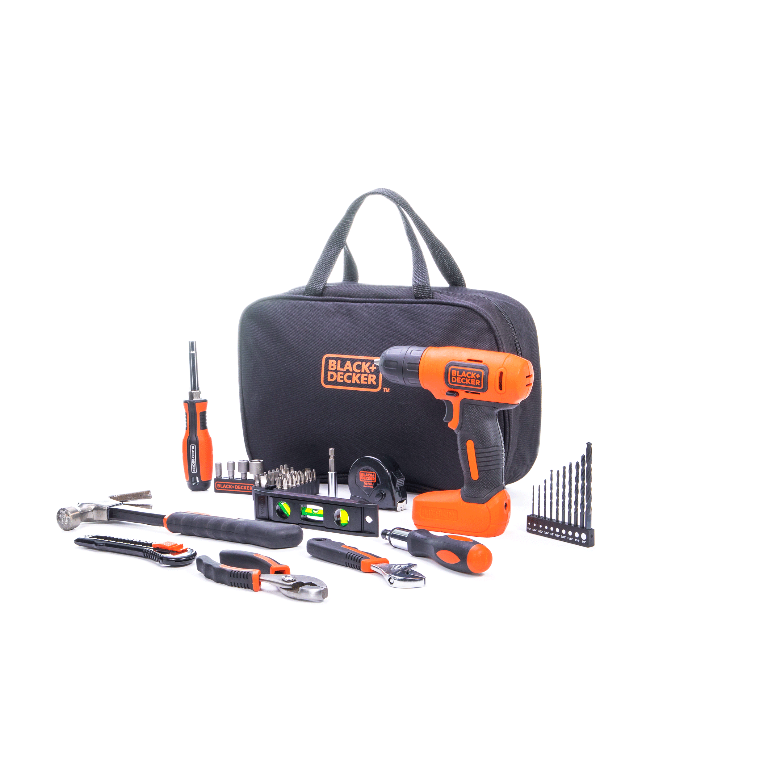 black-decker-8v-drill-home-tool-kit-57-piece image 5
