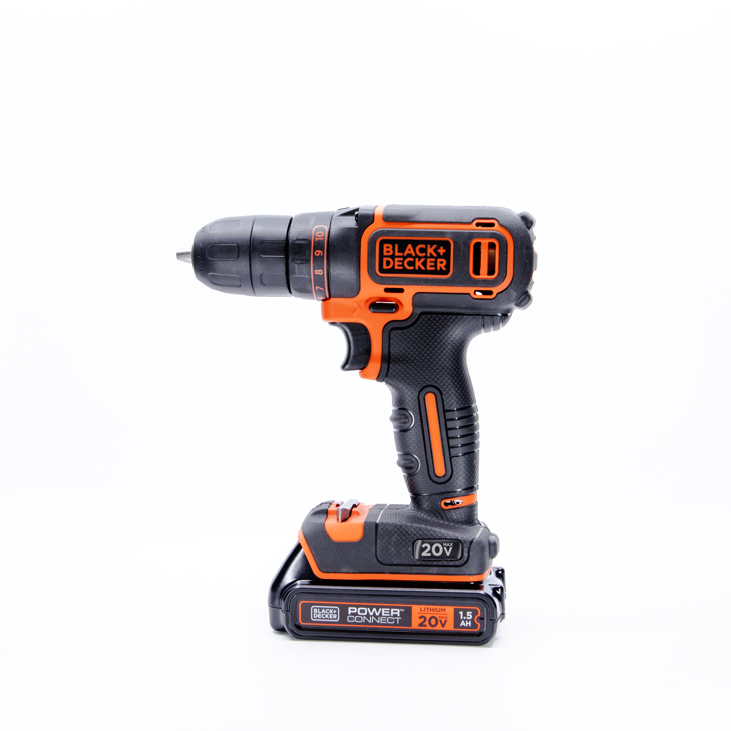 black-decker-20v-max-powerconnect-cordless-3-8-inch-drill-driver-kit image 5