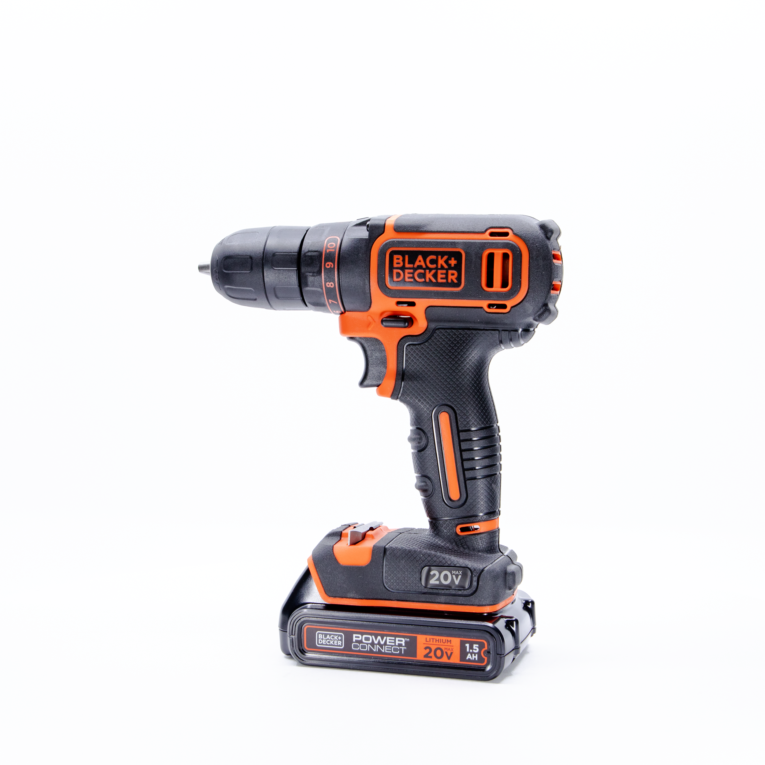 black-decker-20v-max-powerconnect-cordless-3-8-inch-drill-driver-kit image 6