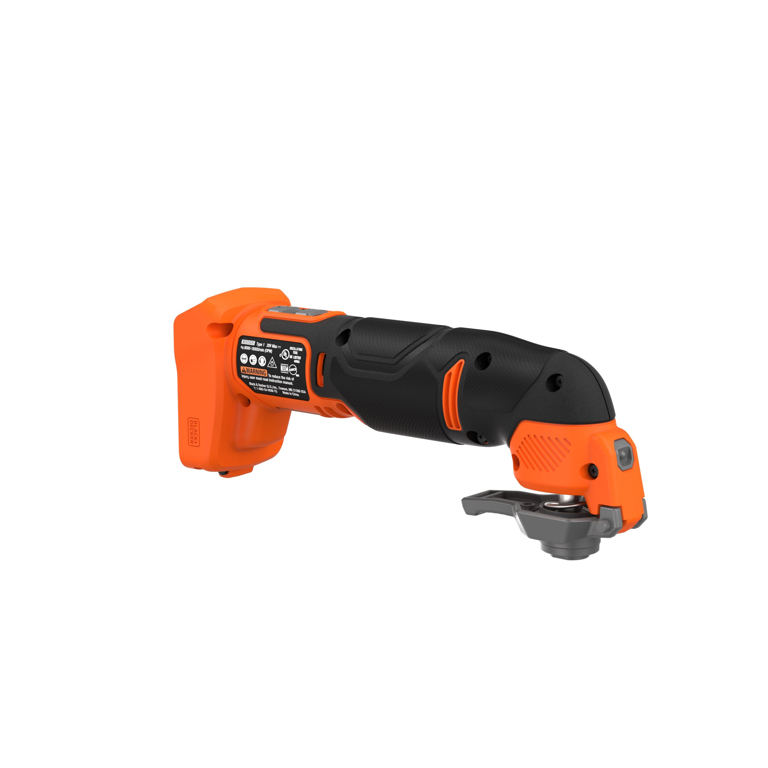 black-decker-20v-max-powerconnect-cordless-oscillating-multi-tool-tool-only image 5
