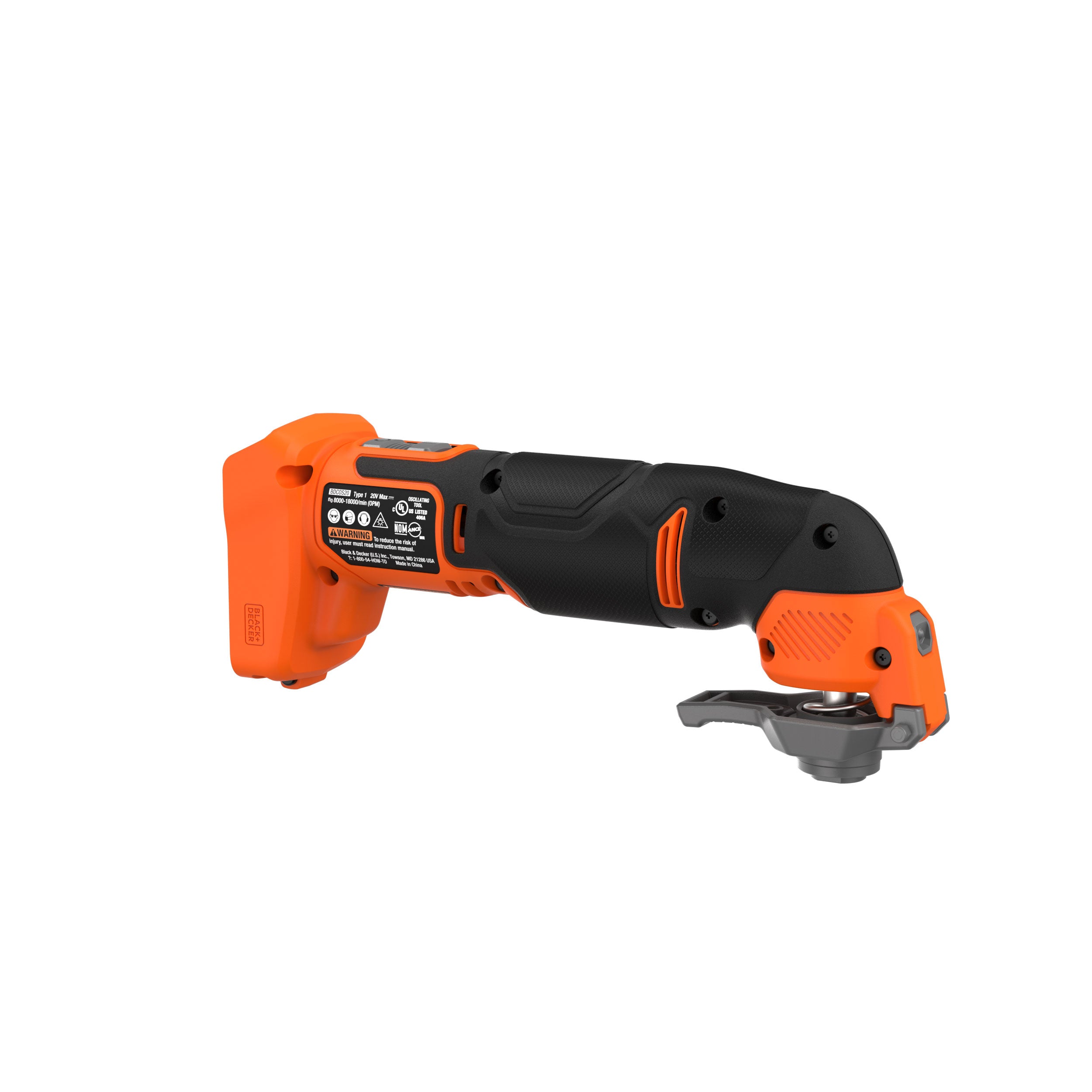 black-decker-20v-max-powerconnect-cordless-oscillating-multi-tool-tool-only image 7