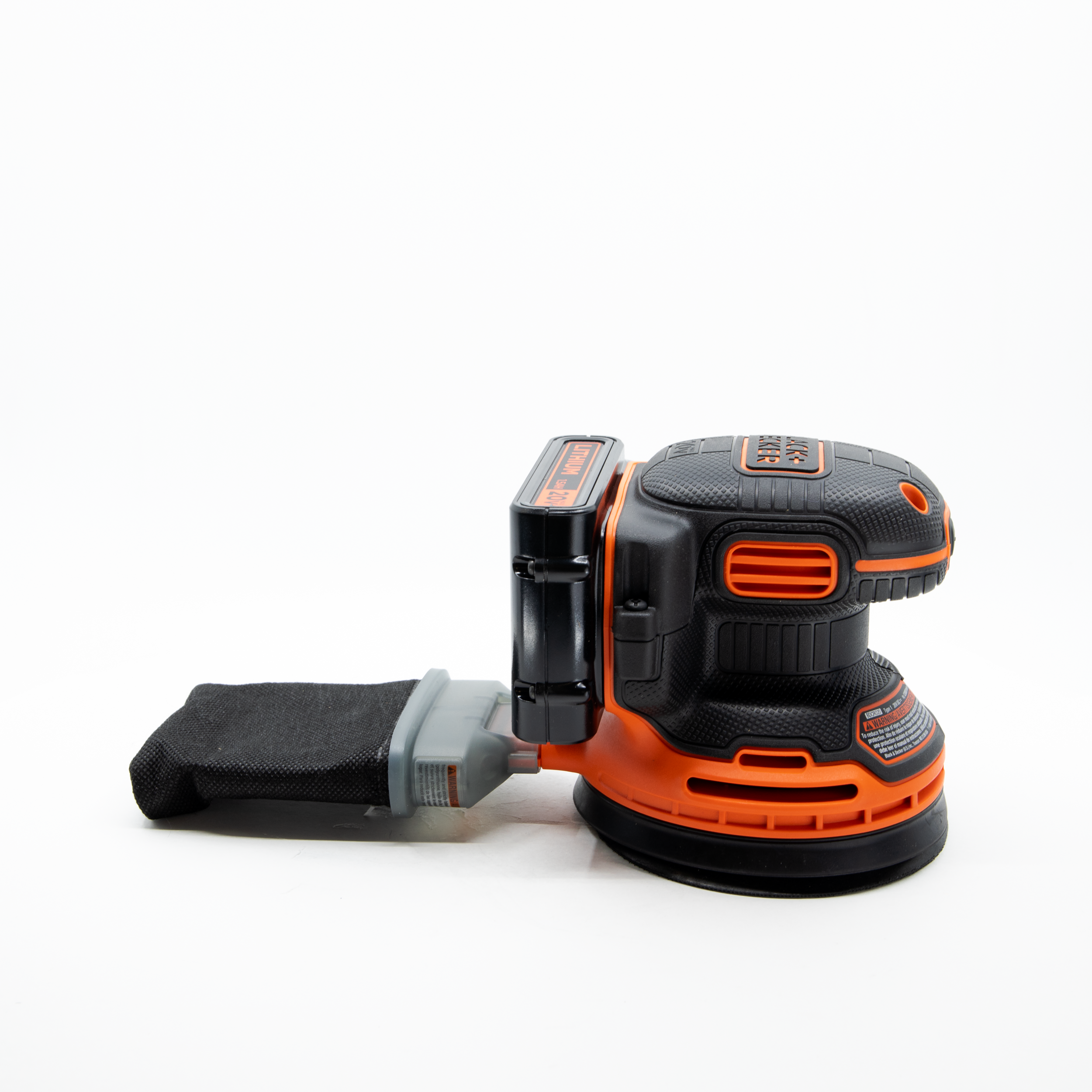 black-decker-20v-max-powerconnect-cordless-random-orbital-sander-battery-and-cha image 6