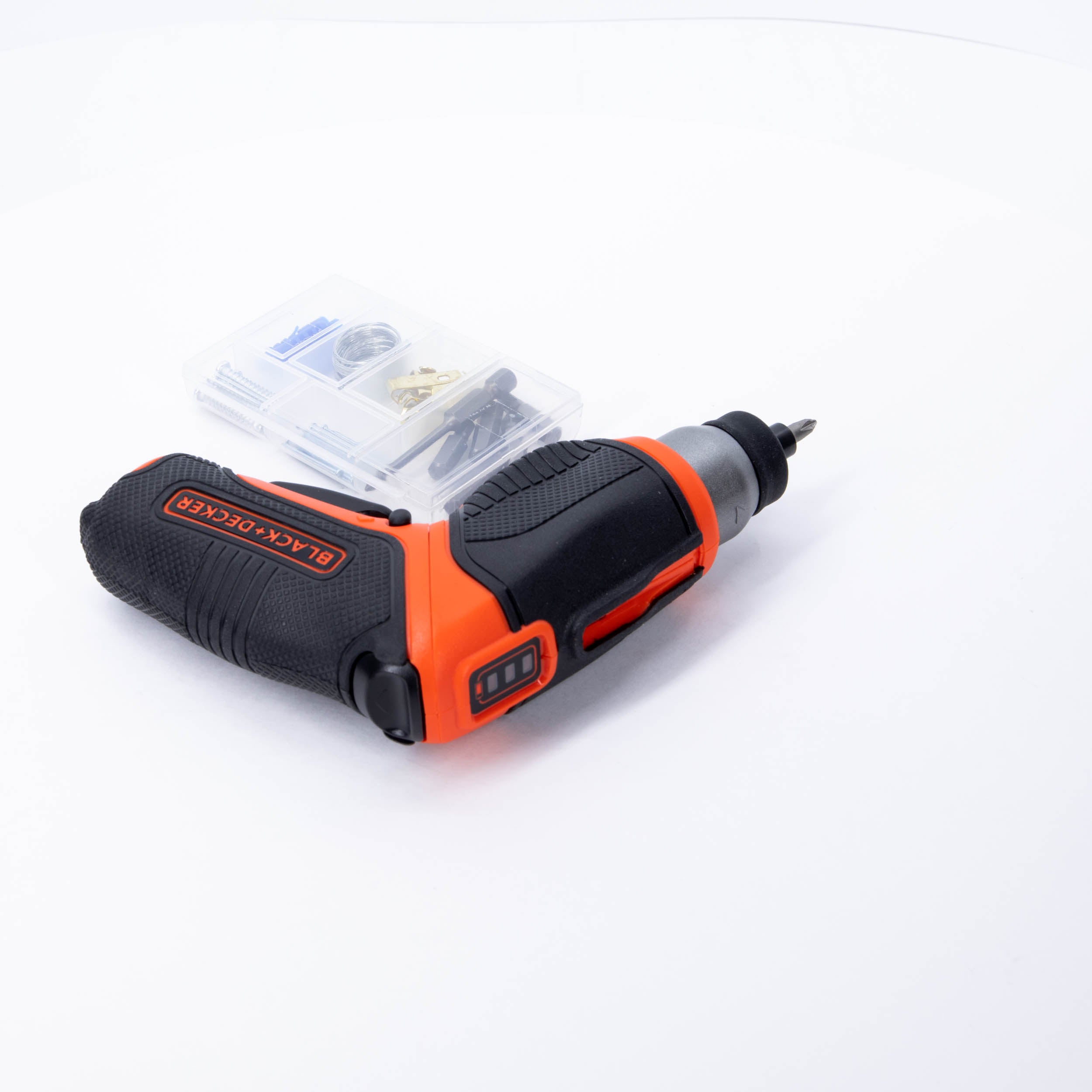 black-decker-4v-max-cordless-screwdriver-with-picture-hanging-kit image 5