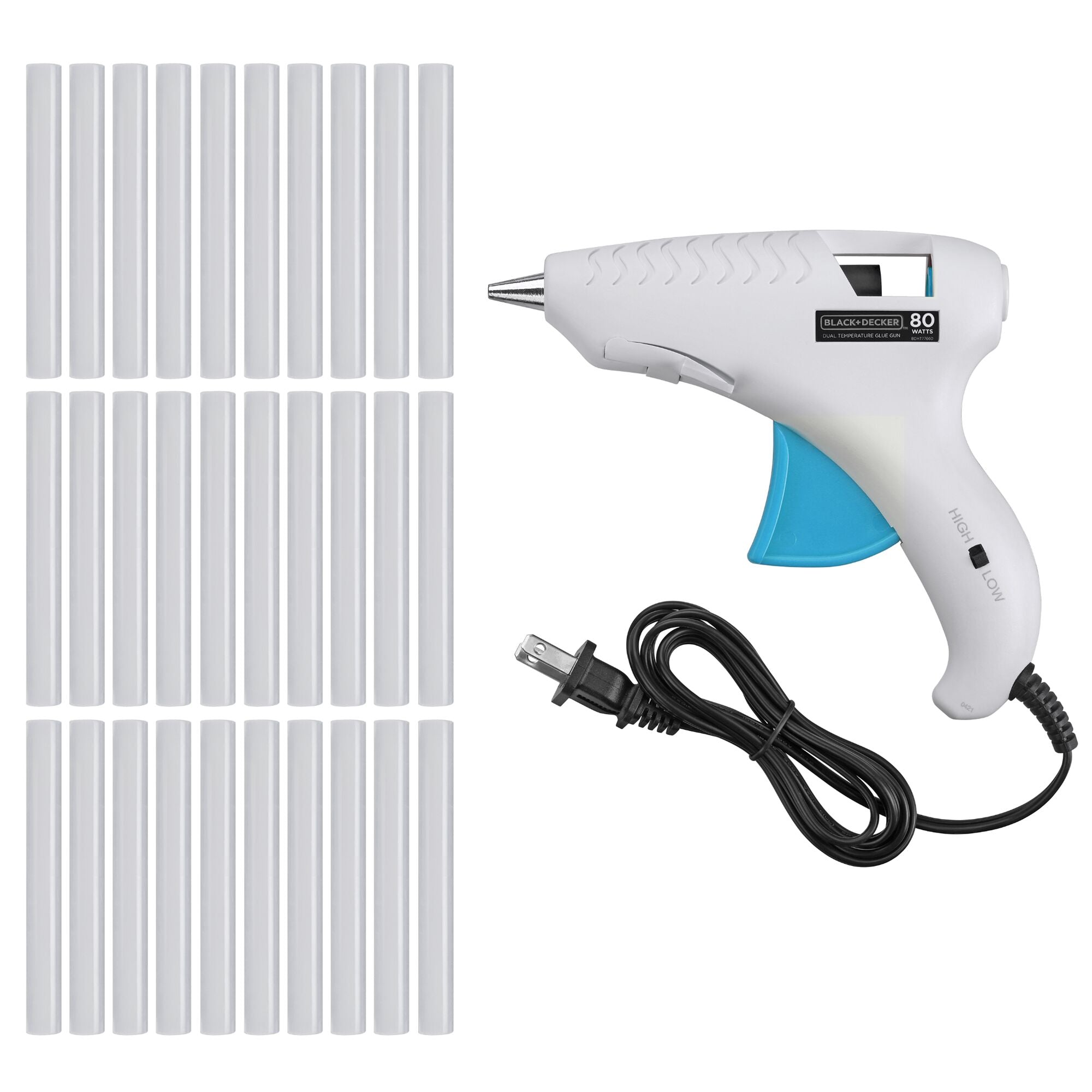 black-decker-dual-temperature-high-low-hot-glue-gun image 2