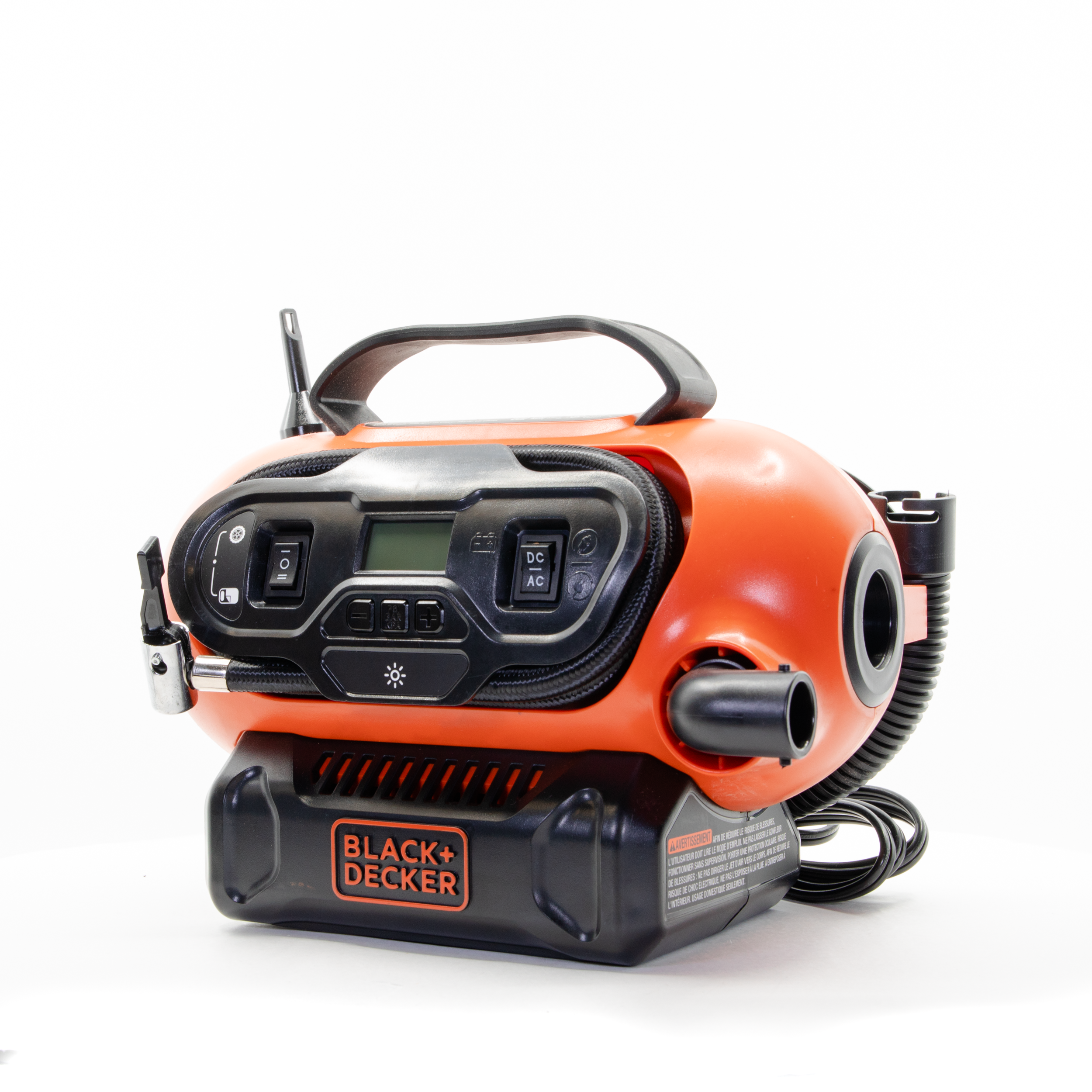 black-decker-20v-max-cordless-tire-inflator-portable-air-compressor-cordless-cor image 8