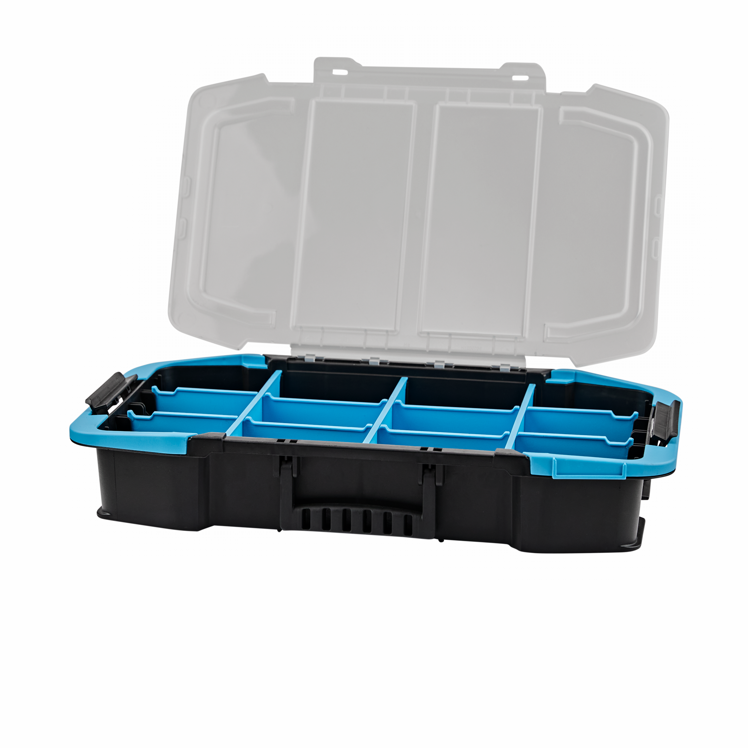 black-decker-19-inch-stackable-portable-storage-organizer-with-adjustable-divide image 4