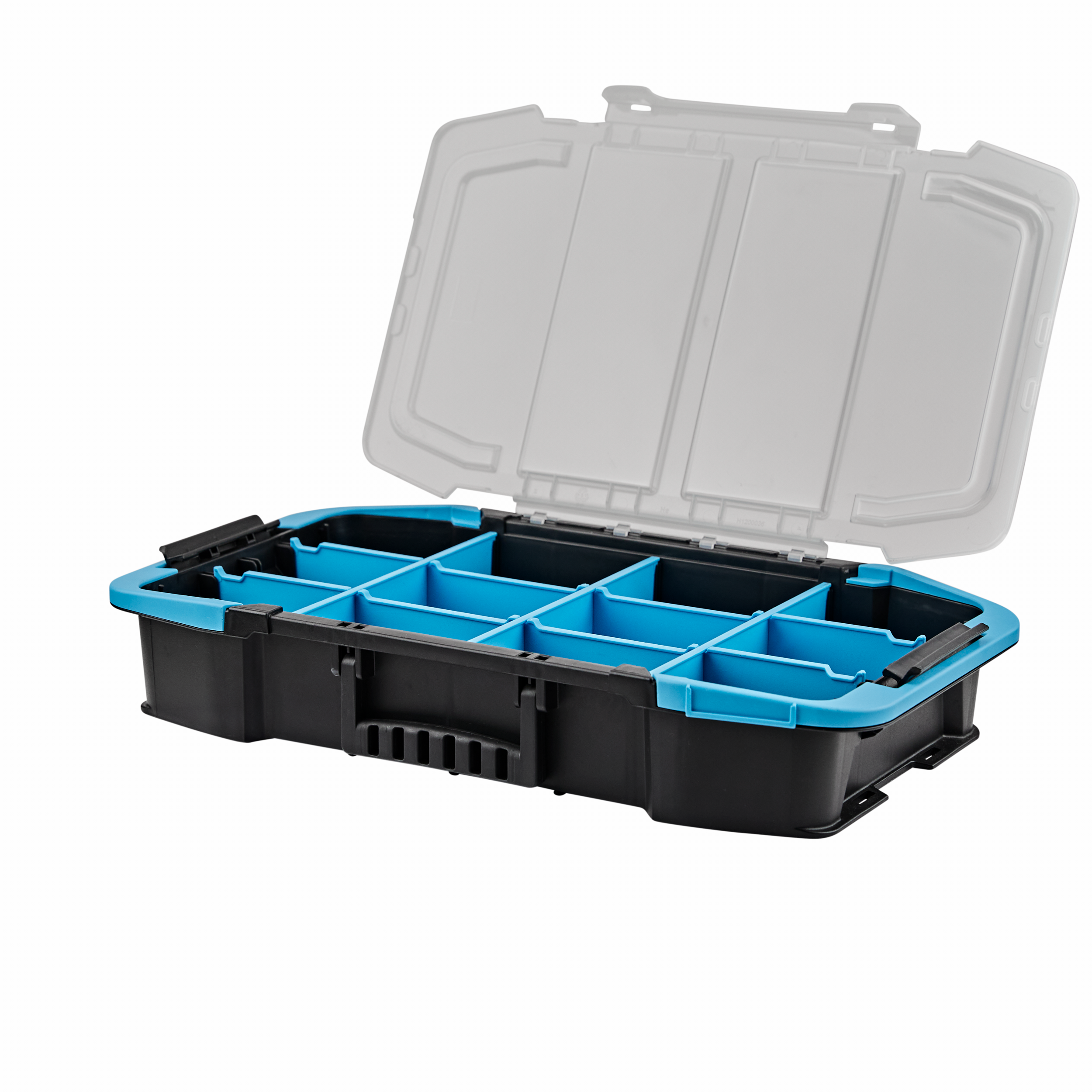 black-decker-19-inch-stackable-portable-storage-organizer-with-adjustable-divide image 6
